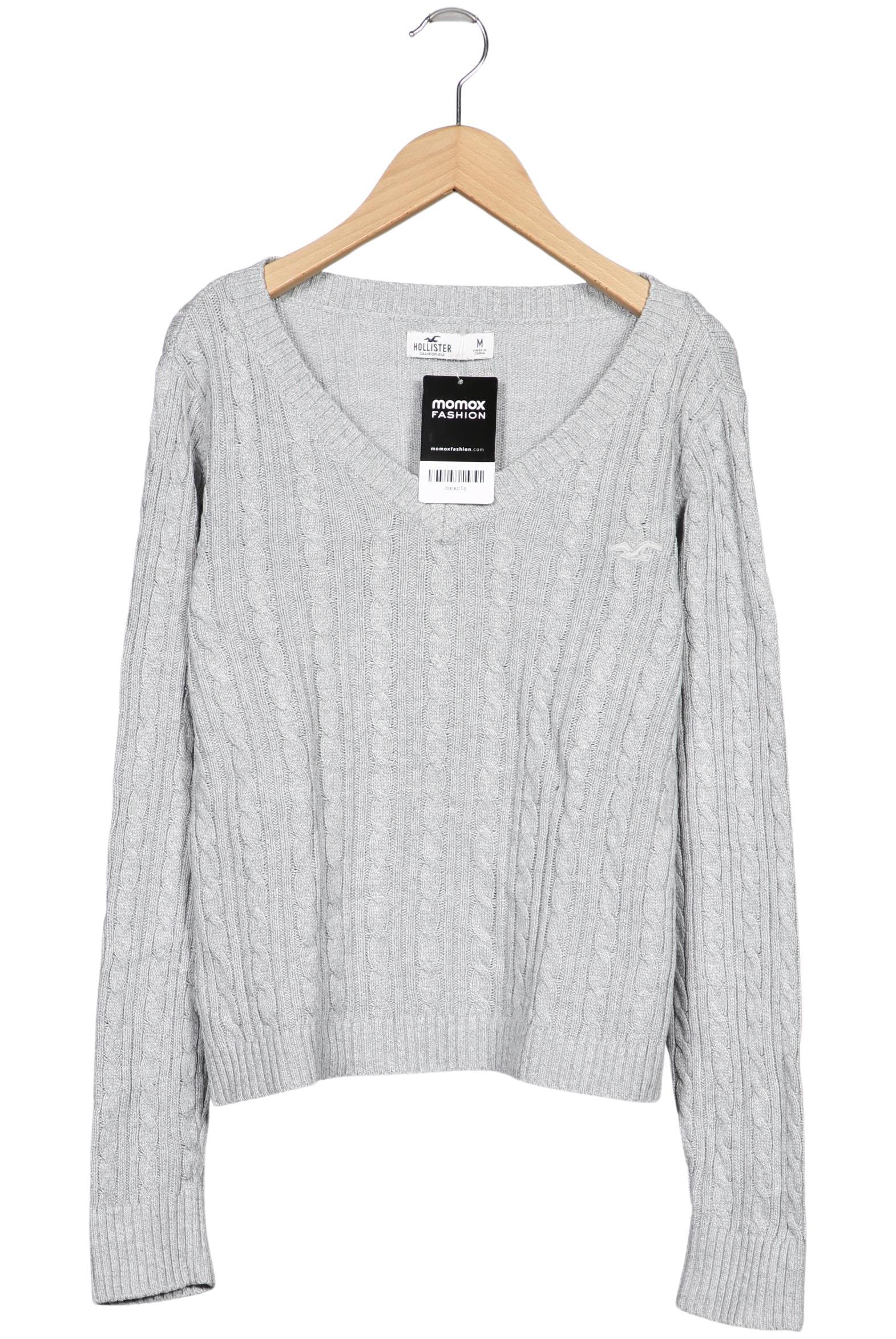 

Hollister Damen Pullover, grau, Gr. 38