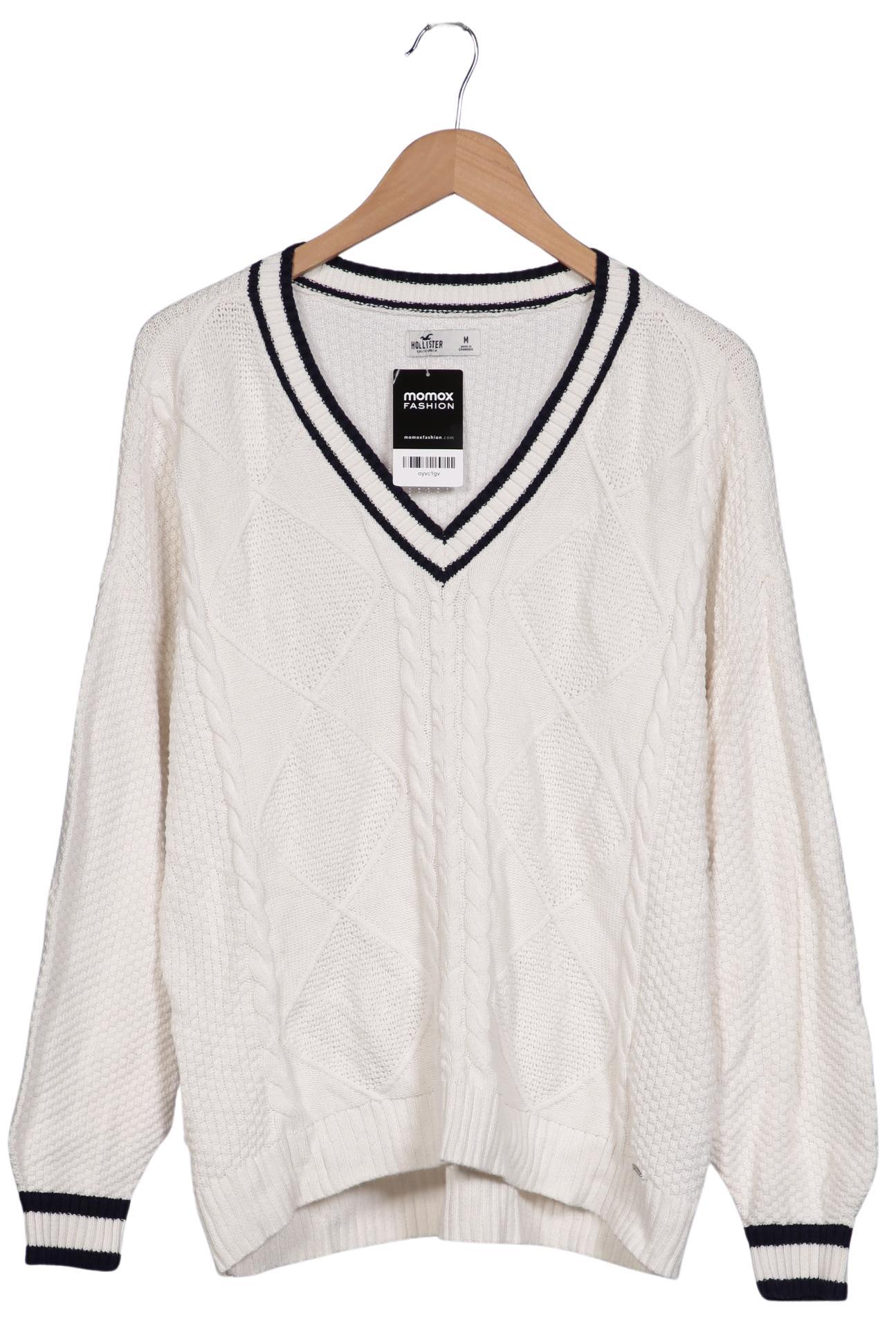 

Hollister Damen Pullover, cremeweiß, Gr. 38