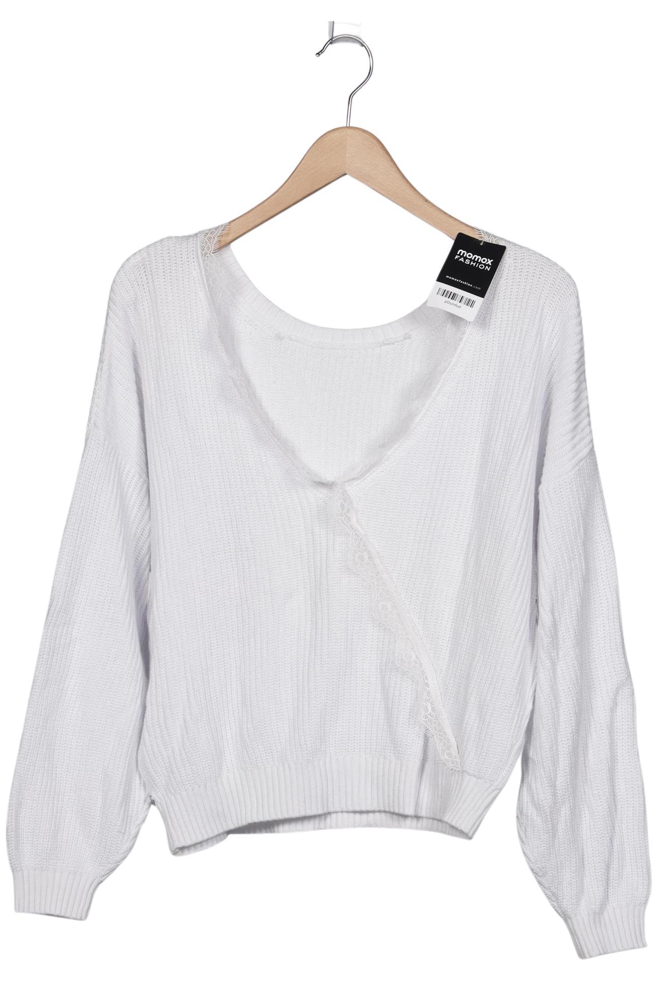 

Hollister Damen Pullover, weiß, Gr. 42