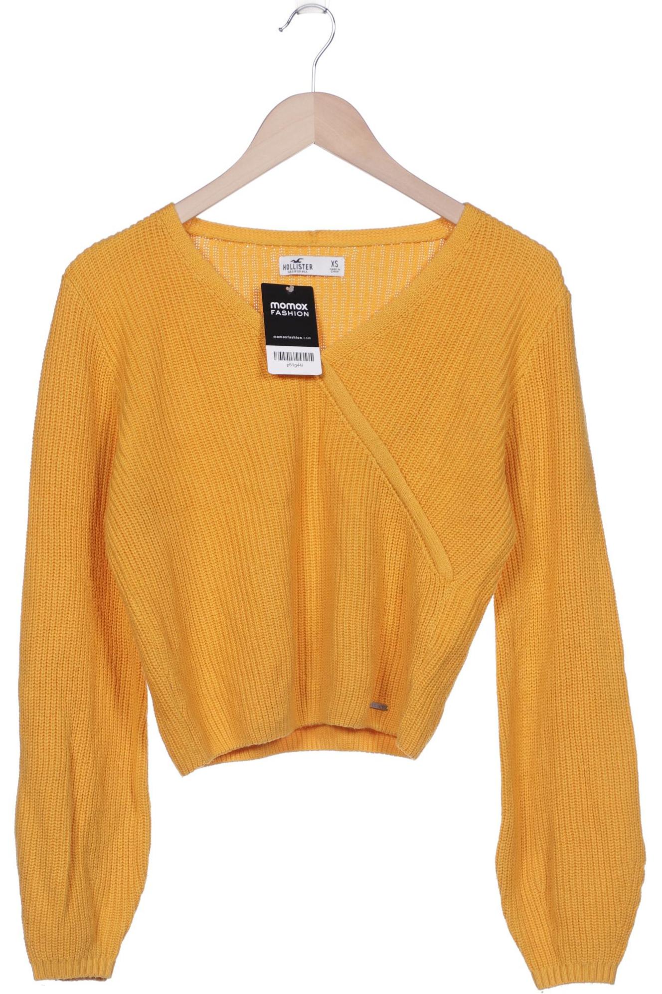 

Hollister Damen Pullover, gelb