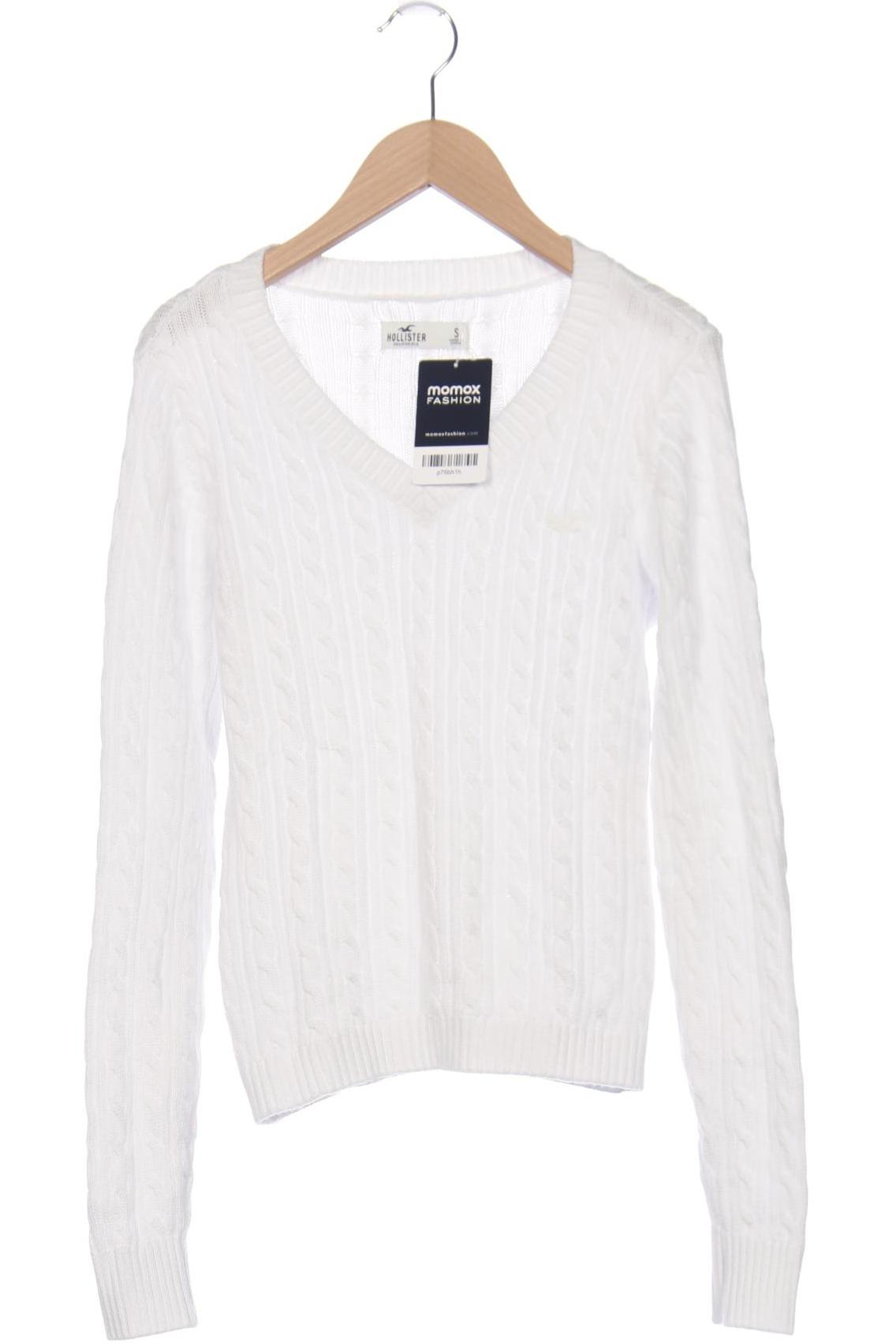 

Hollister Damen Pullover, weiß, Gr. 36