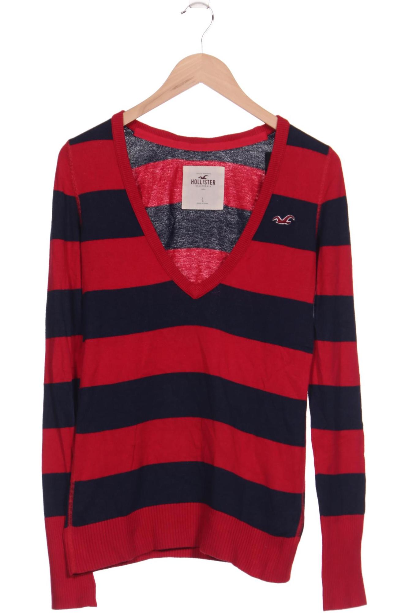 

Hollister Damen Pullover, rot