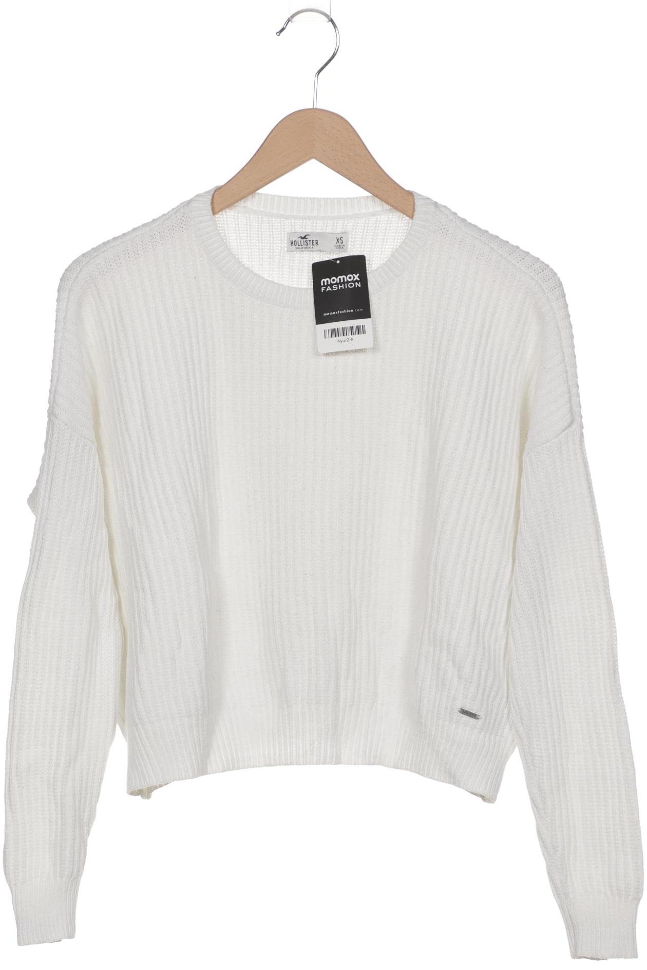 

Hollister Damen Pullover, weiß, Gr. 34