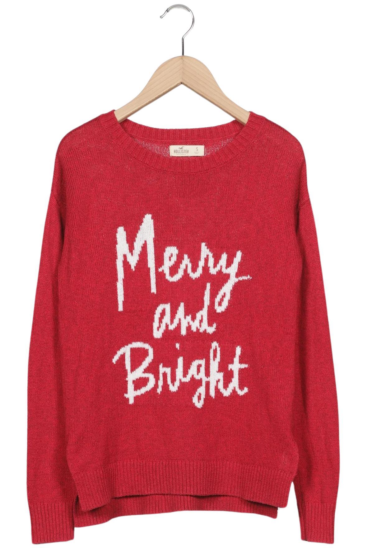 

Hollister Damen Pullover, rot, Gr. 36