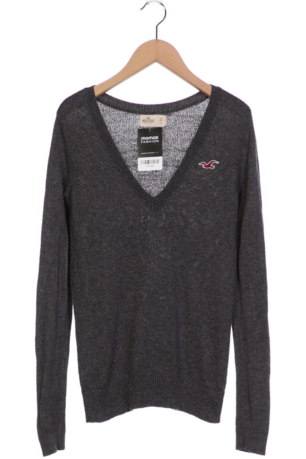 

Hollister Damen Pullover, grau