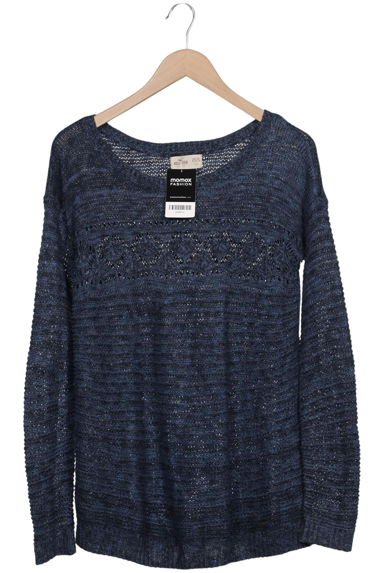

Hollister Damen Pullover, marineblau, Gr. 34