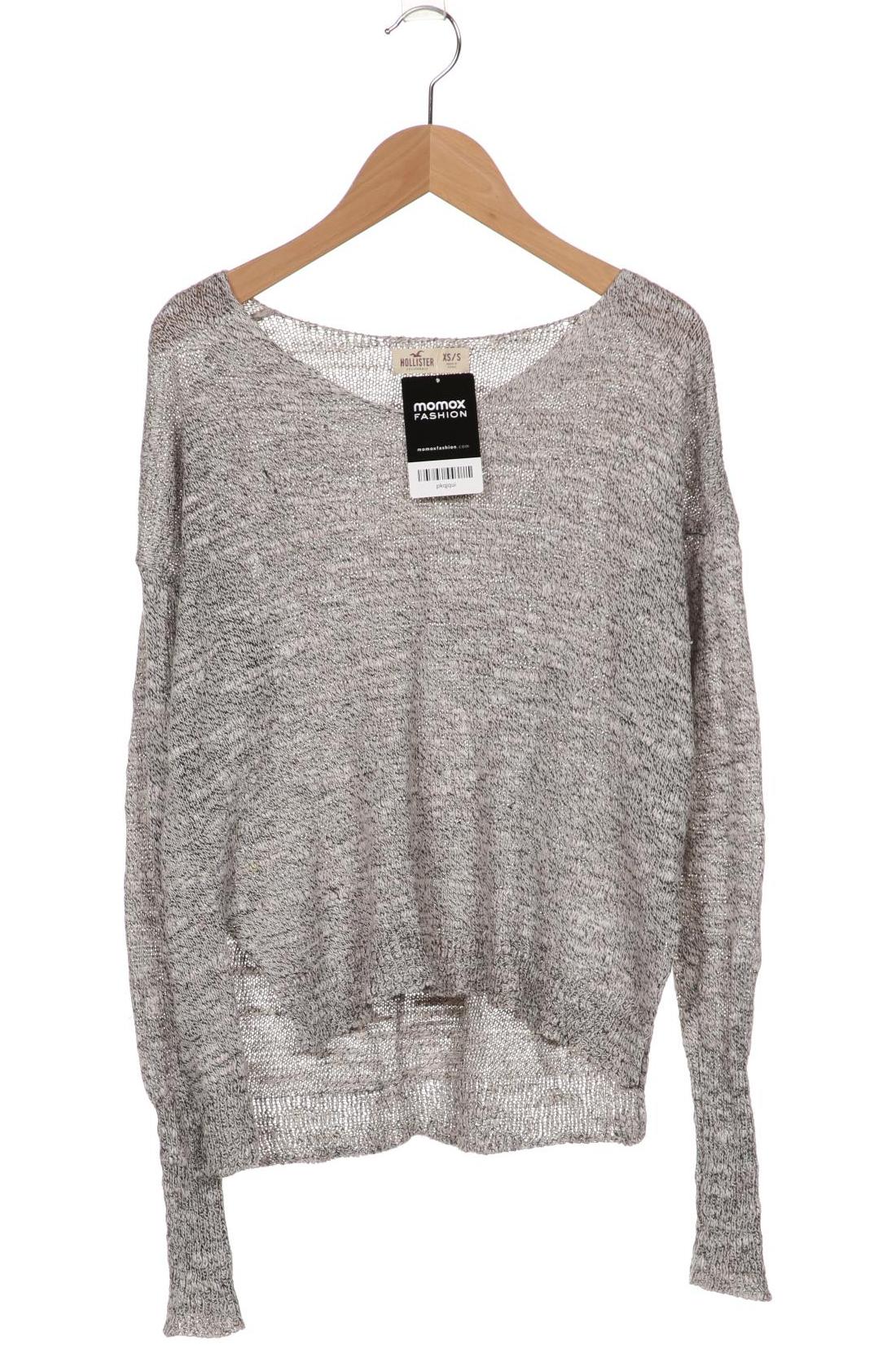 

Hollister Damen Pullover, grau
