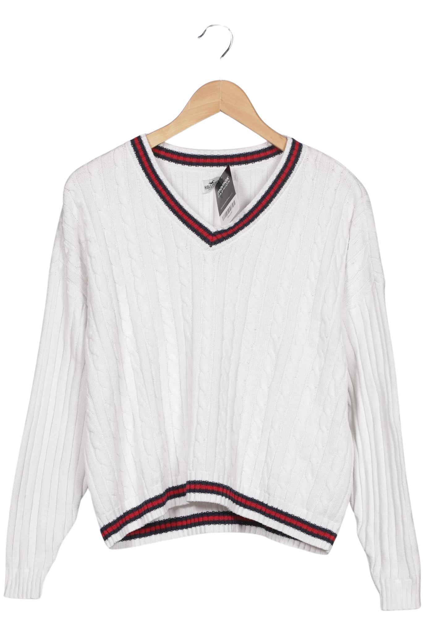 

Hollister Damen Pullover, weiß, Gr. 36