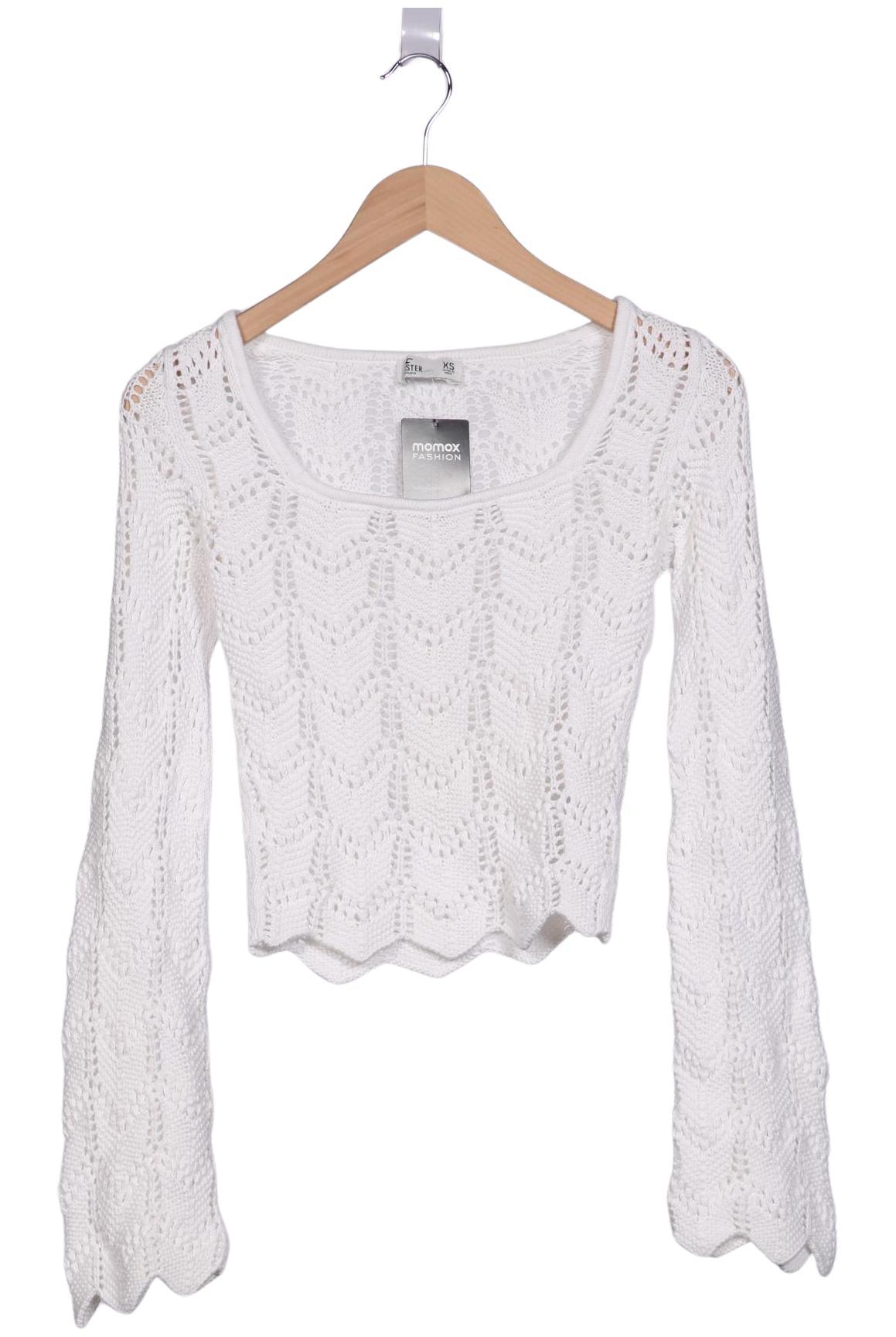 

Hollister Damen Pullover, weiß, Gr. 34