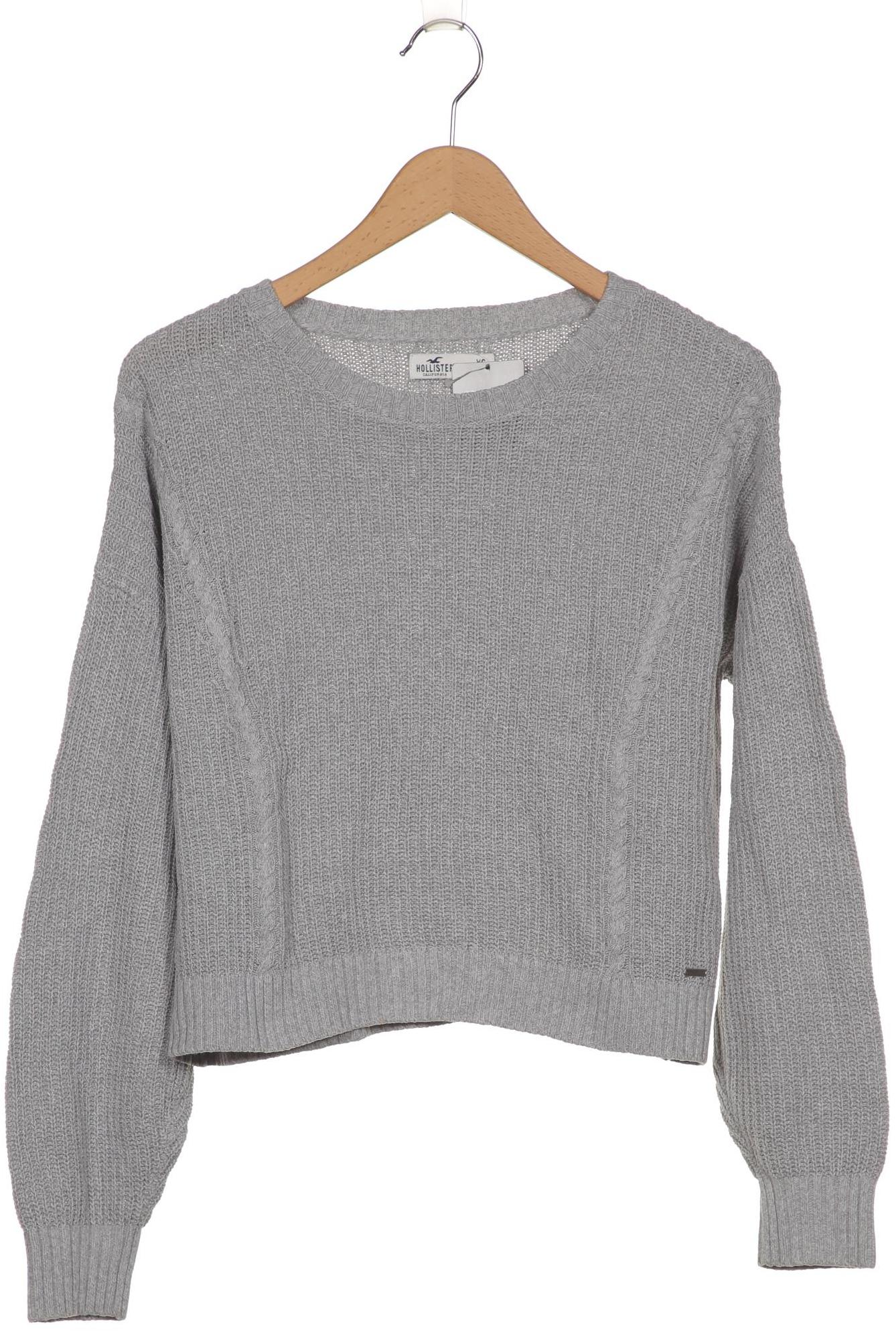 

Hollister Damen Pullover, grau