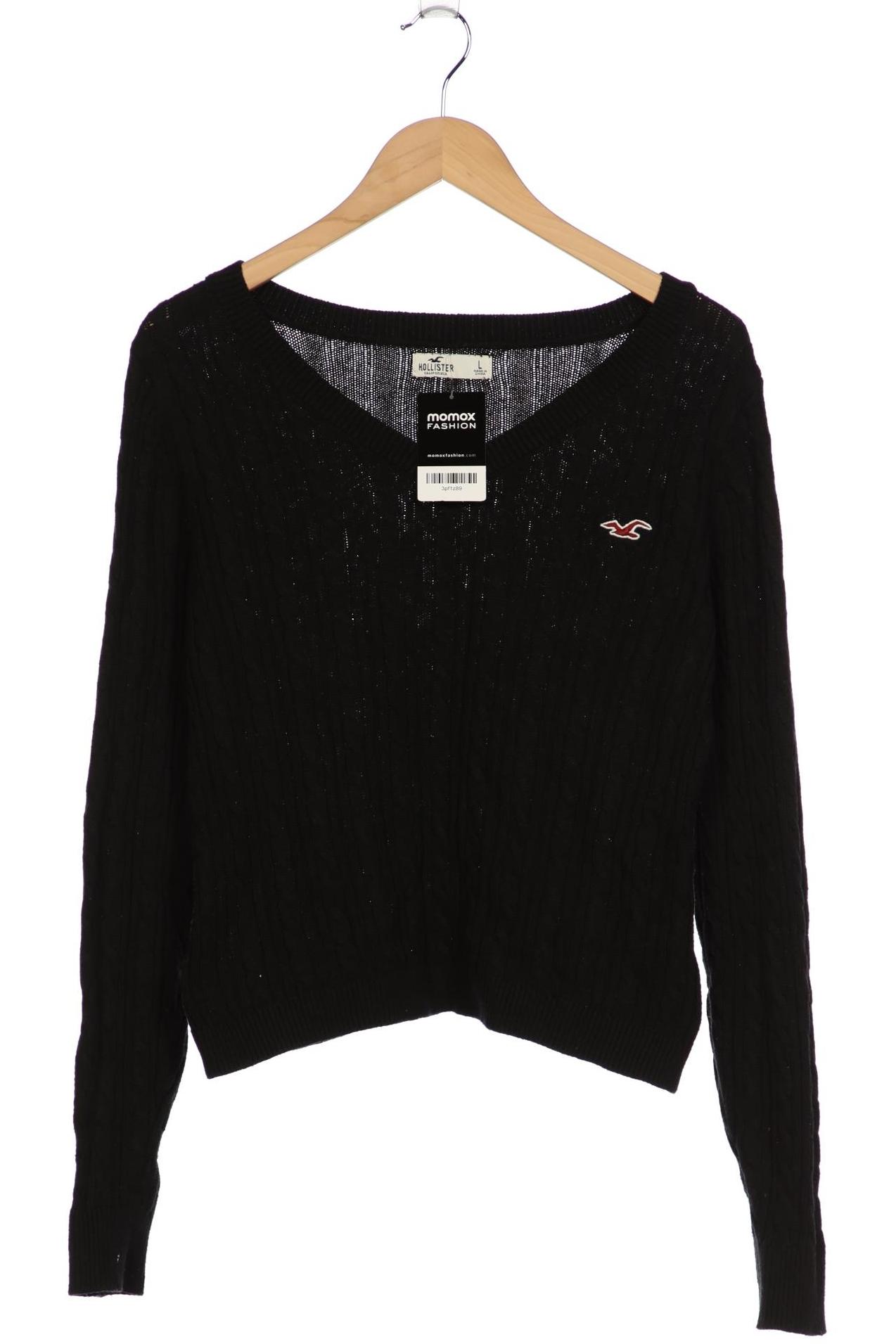 

Hollister Damen Pullover, schwarz, Gr. 42