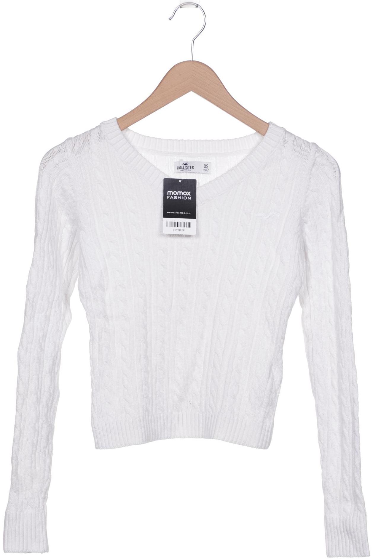 

Hollister Damen Pullover, weiß