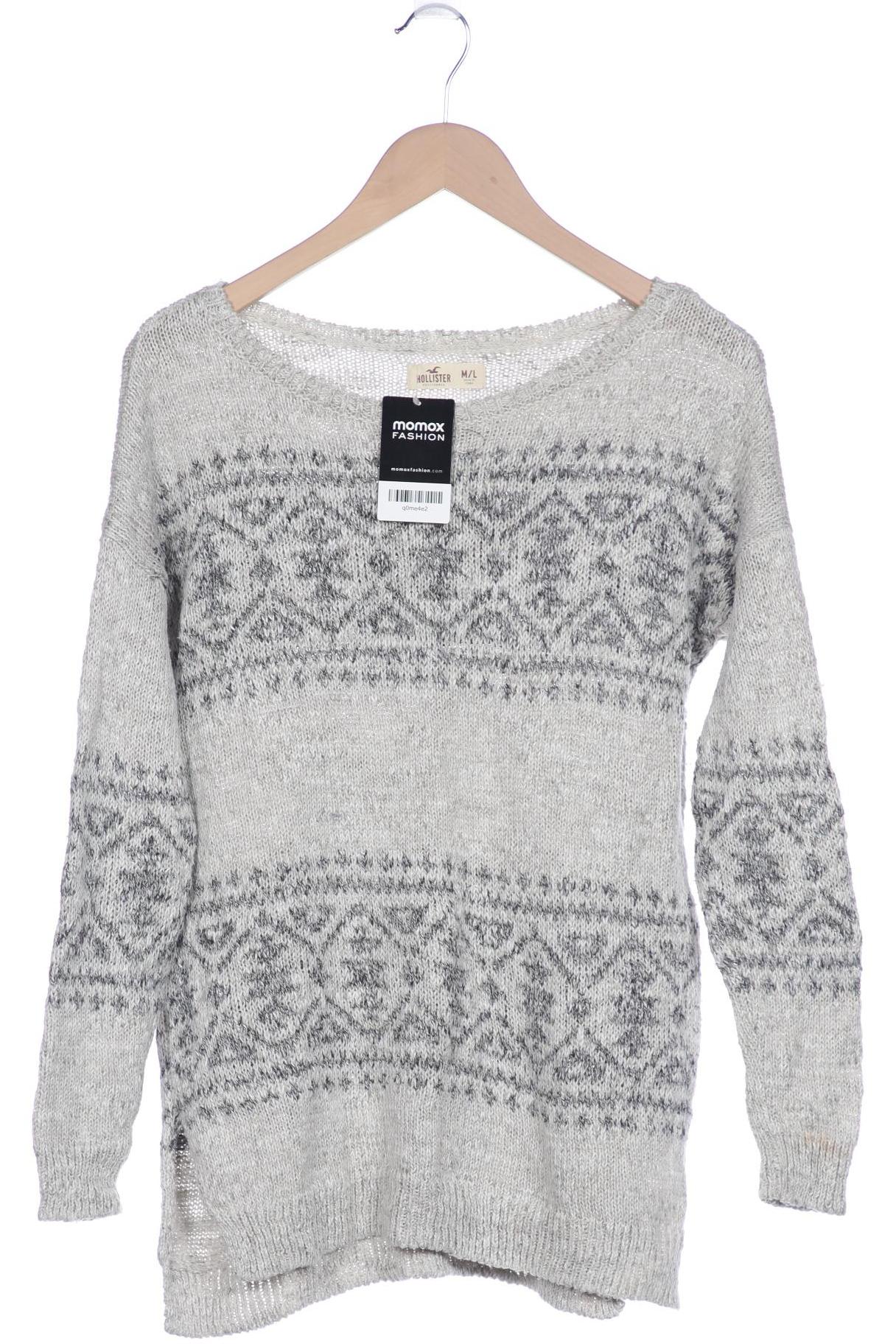 

Hollister Damen Pullover, grau, Gr. 38