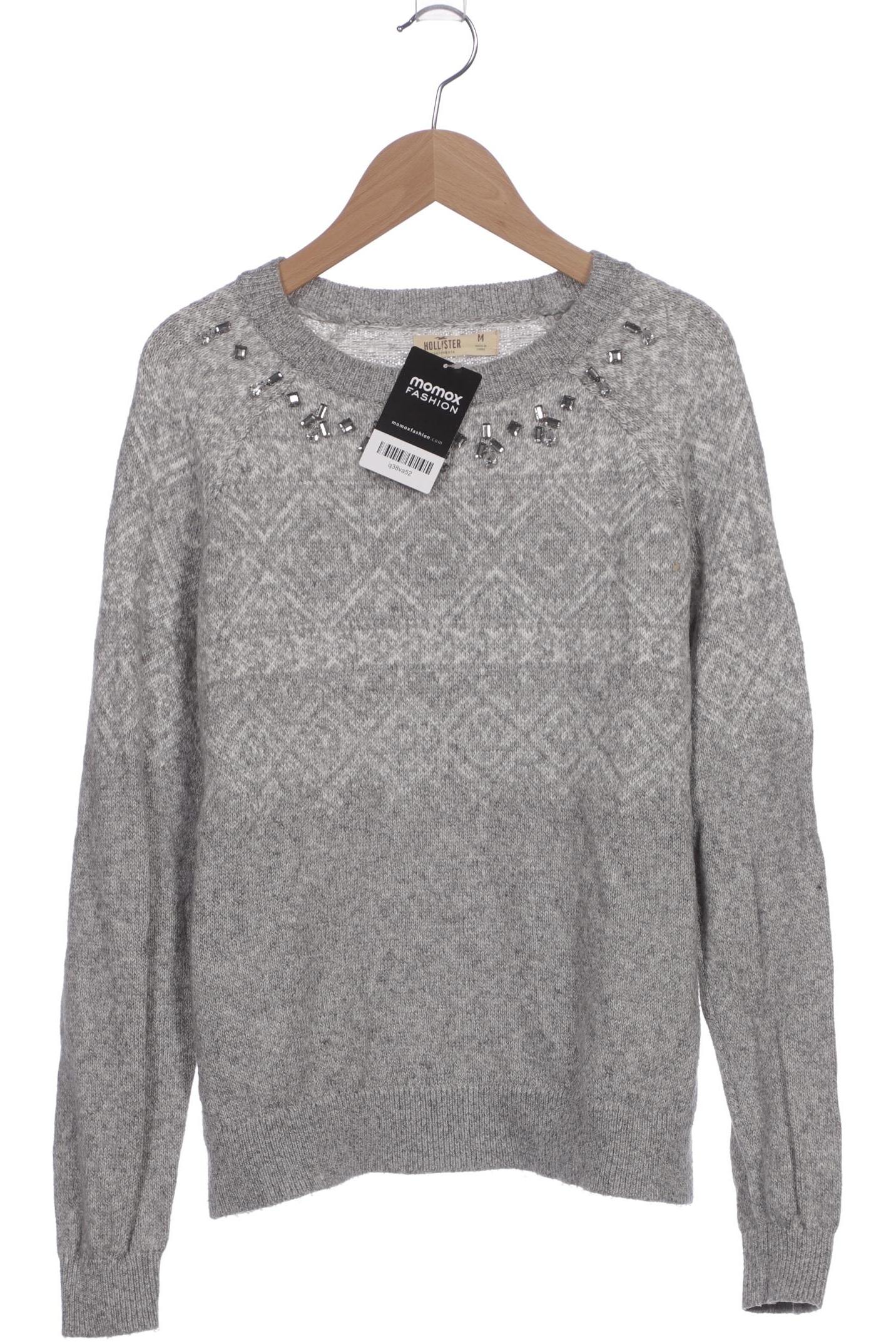 

Hollister Damen Pullover, grau, Gr. 38