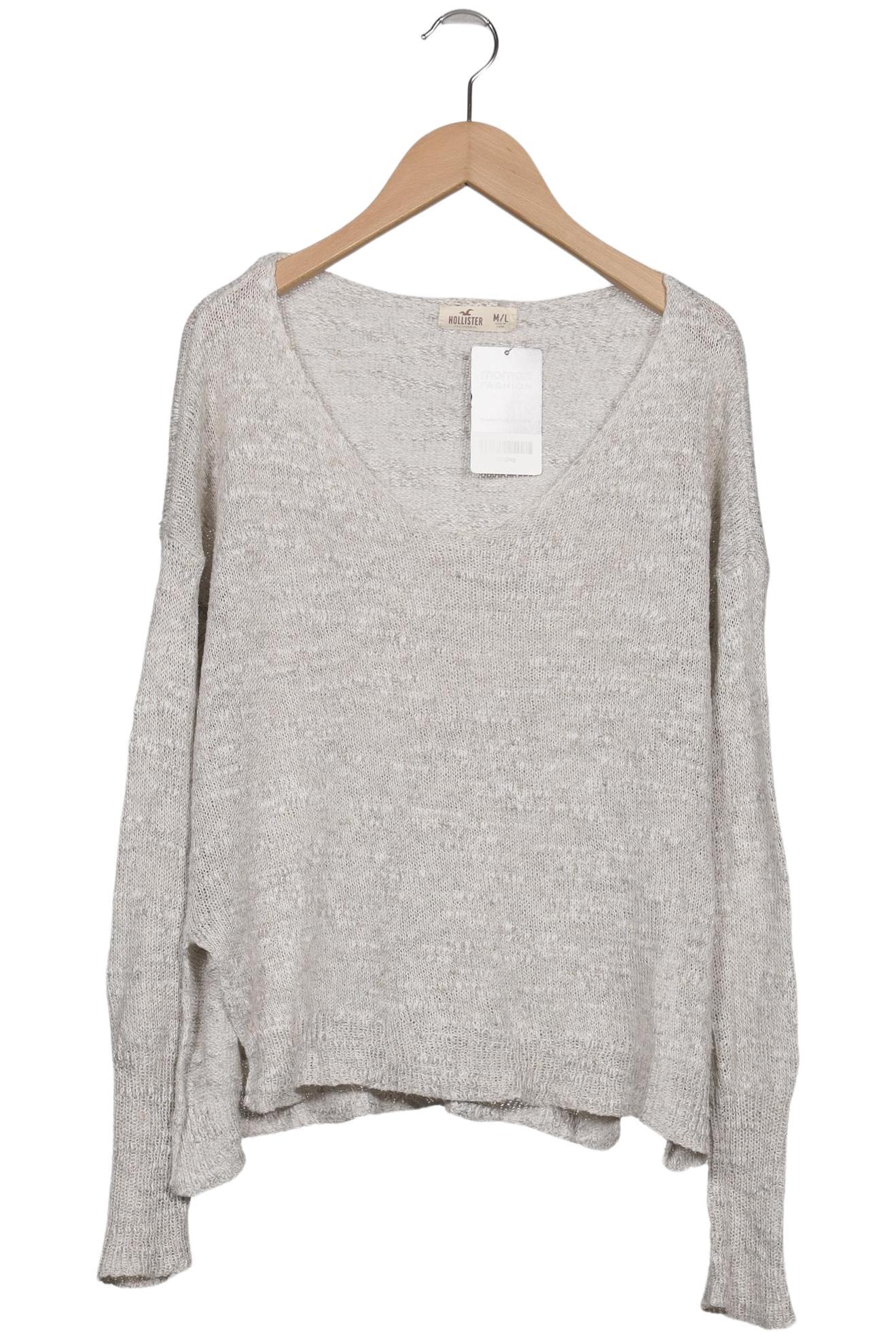 

Hollister Damen Pullover, grau, Gr. 38