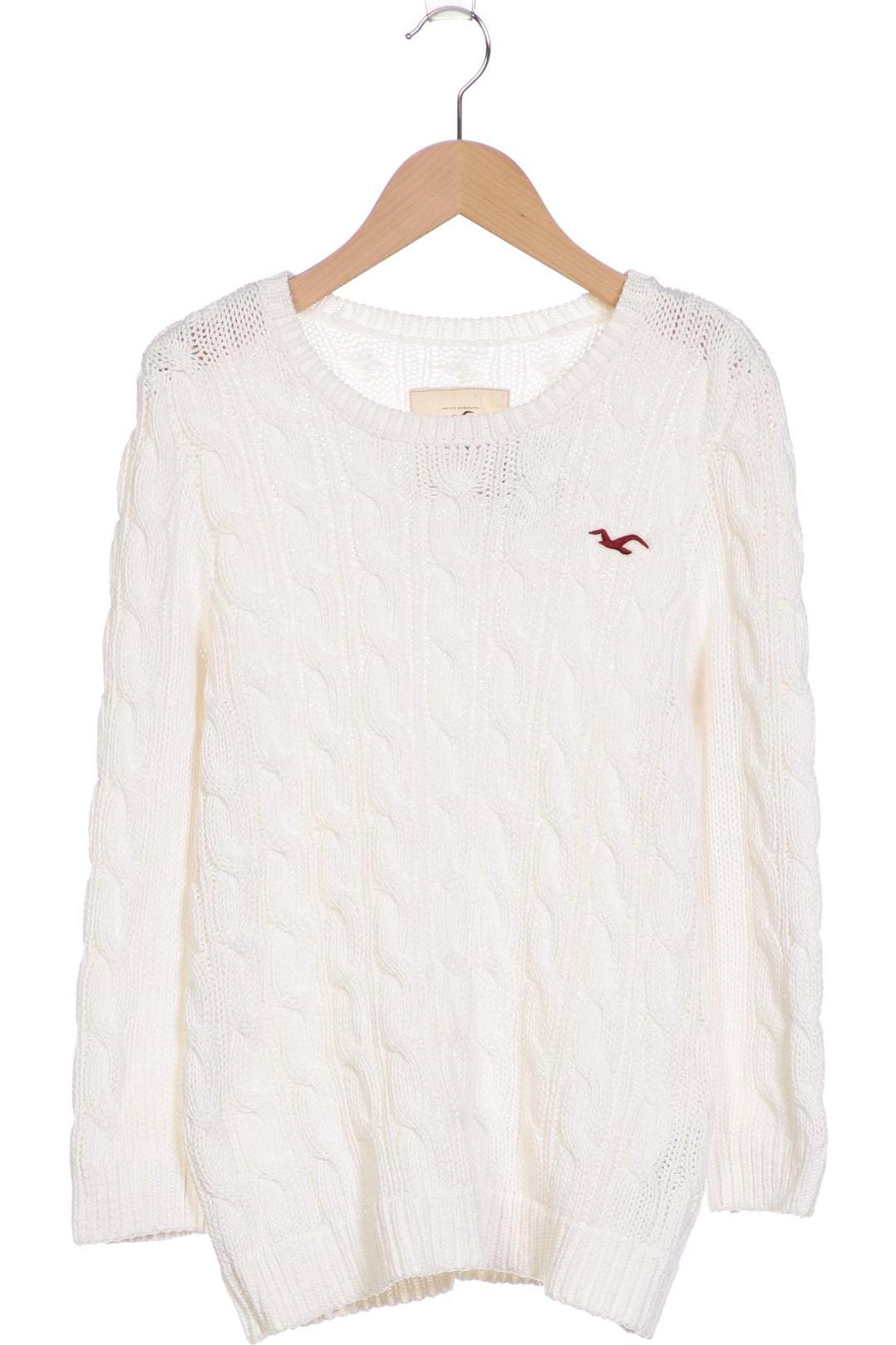 

Hollister Damen Pullover, weiß, Gr. 42