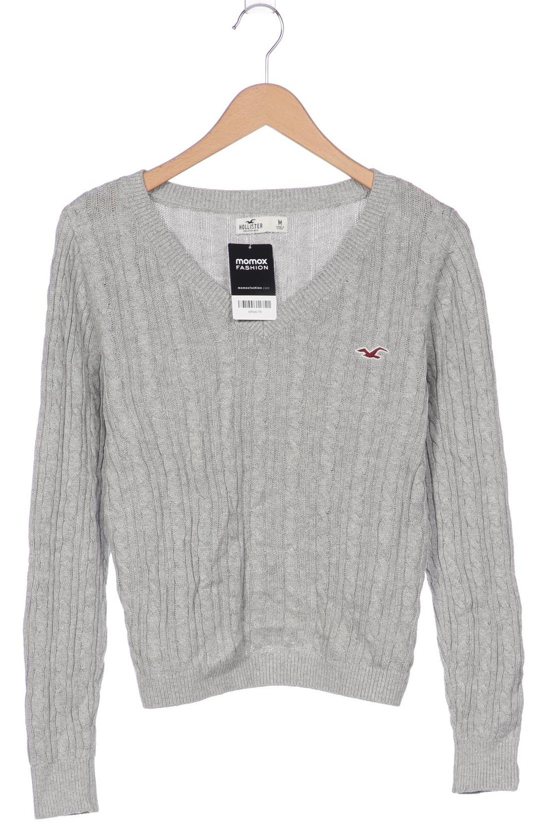 

Hollister Damen Pullover, grau, Gr. 38