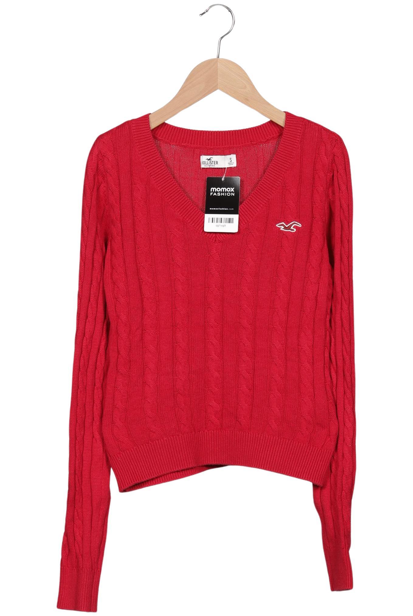 

Hollister Damen Pullover, rot, Gr. 36