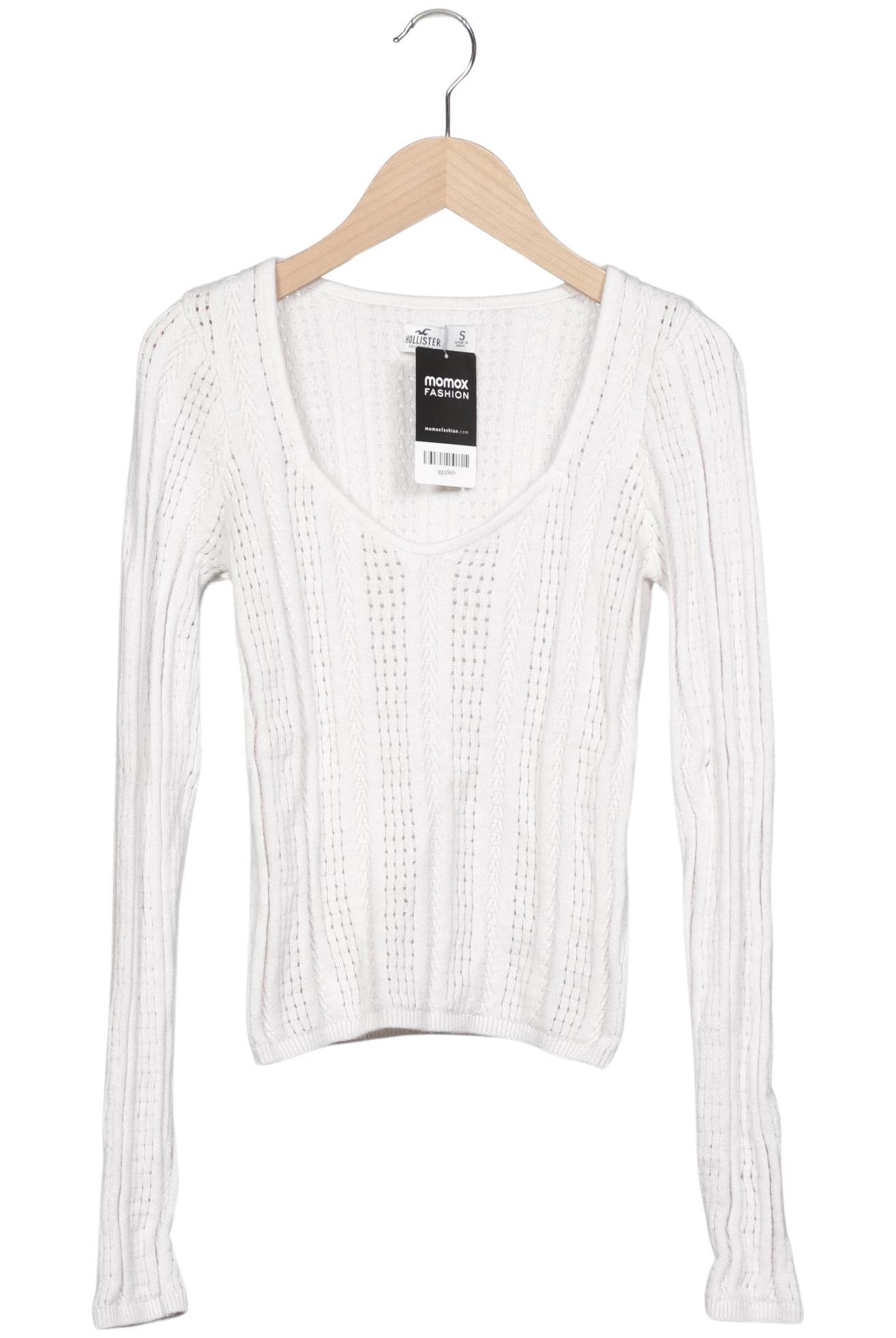 

Hollister Damen Pullover, weiß, Gr. 36