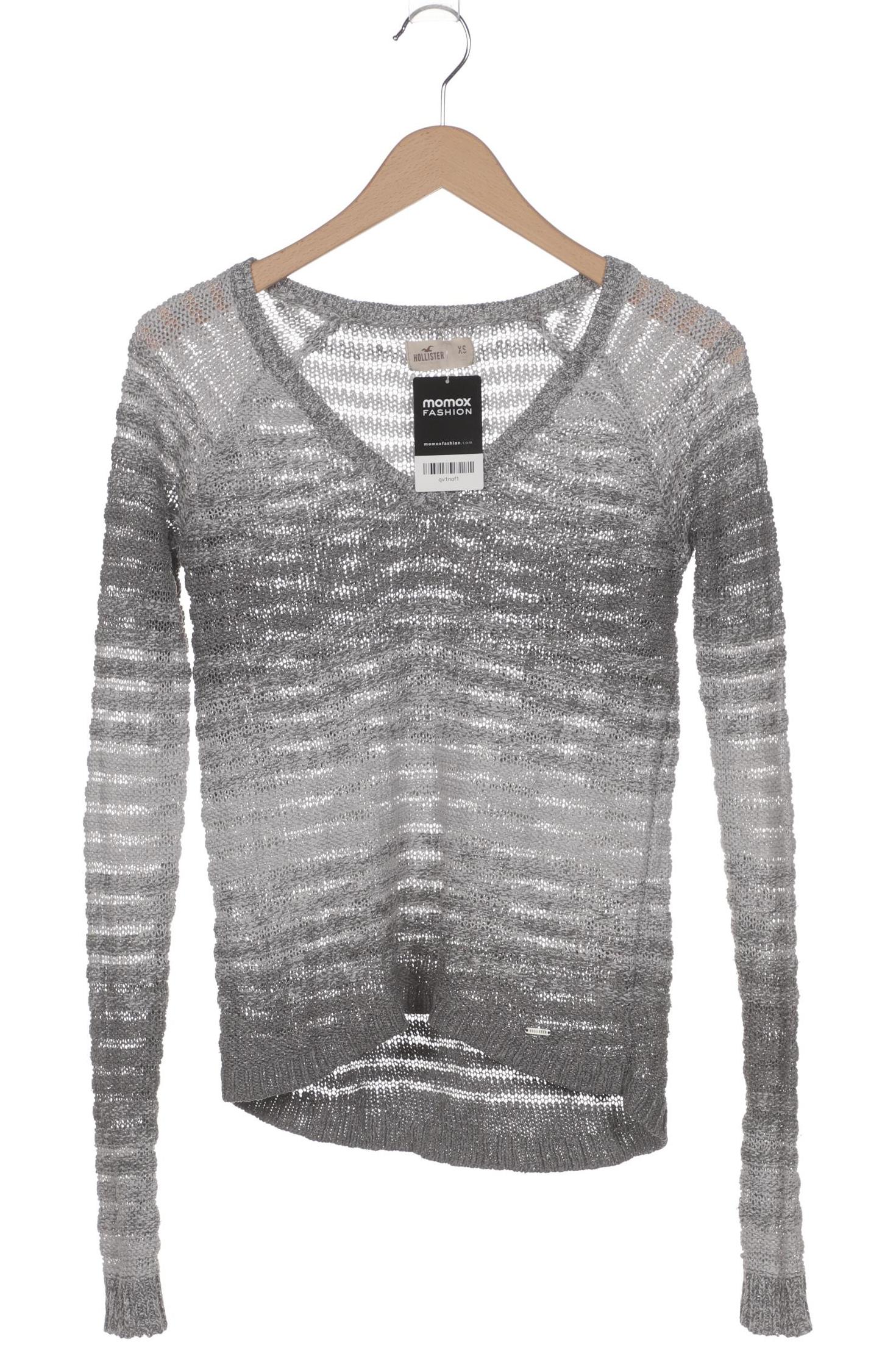

Hollister Damen Pullover, grau, Gr. 34