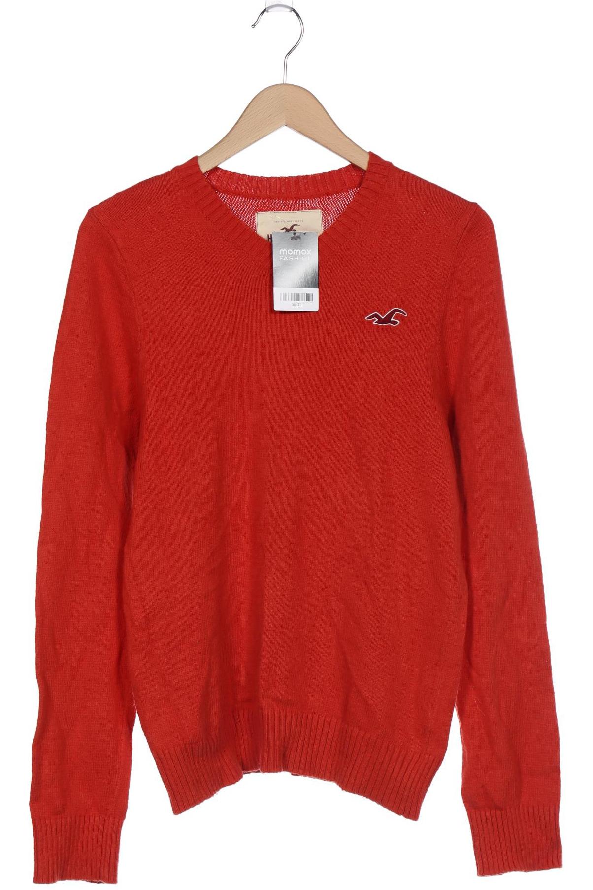 

Hollister Damen Pullover, orange, Gr. 42