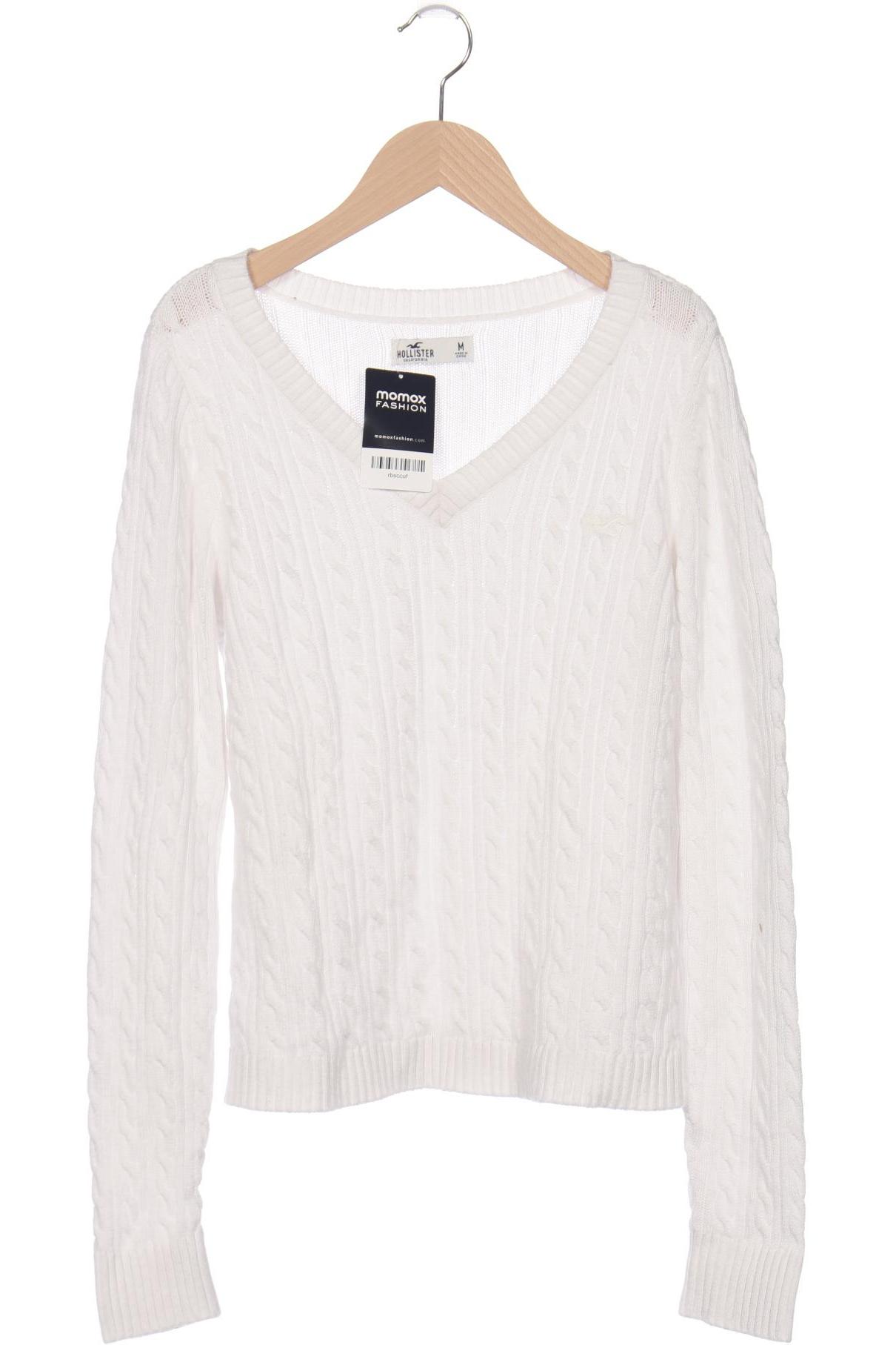 

Hollister Damen Pullover, weiß, Gr. 38