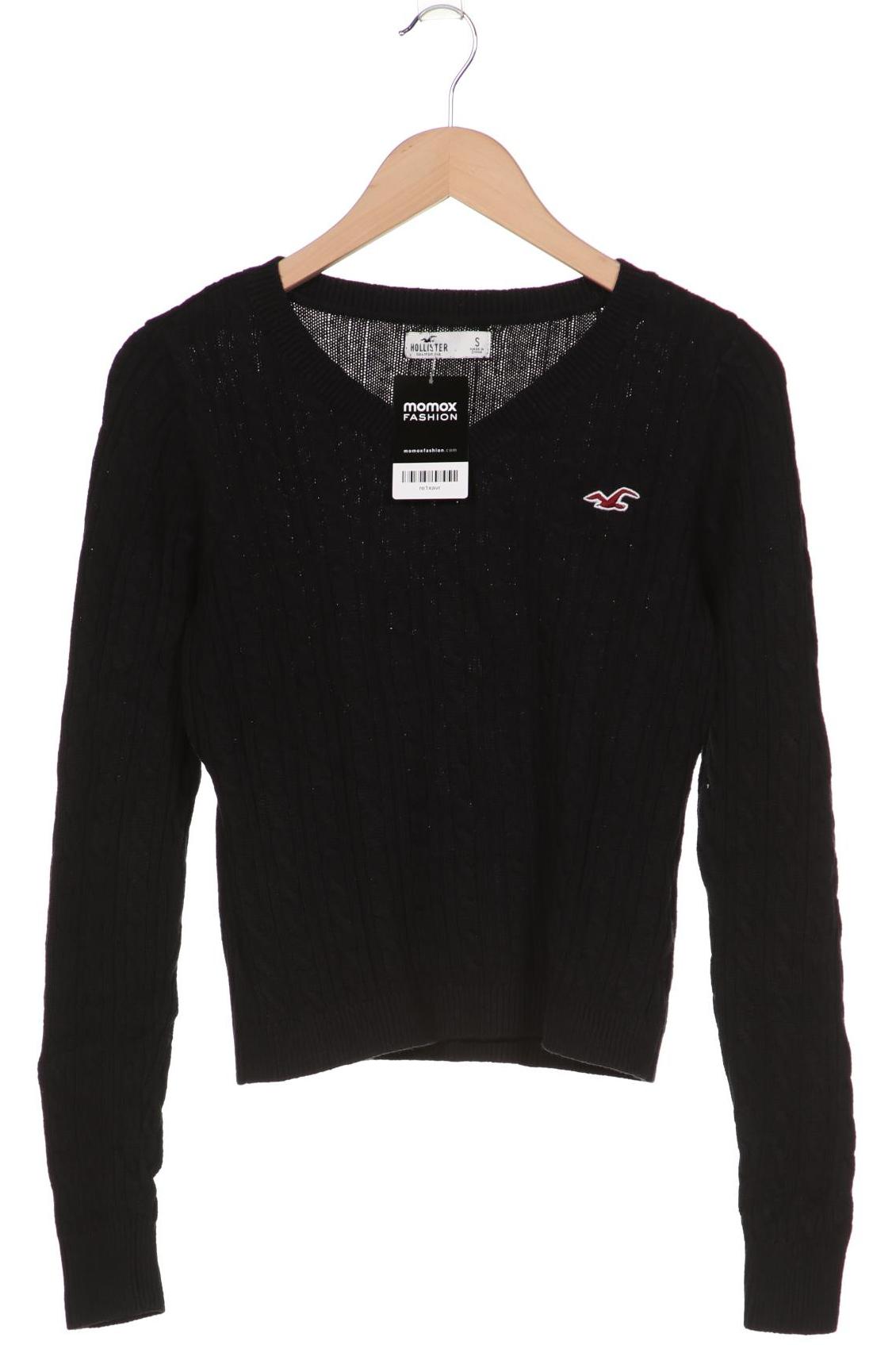 

Hollister Damen Pullover, schwarz