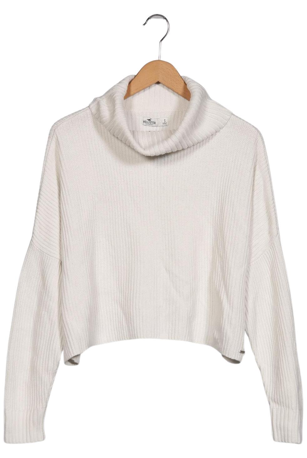 

Hollister Damen Pullover, cremeweiß, Gr. 36