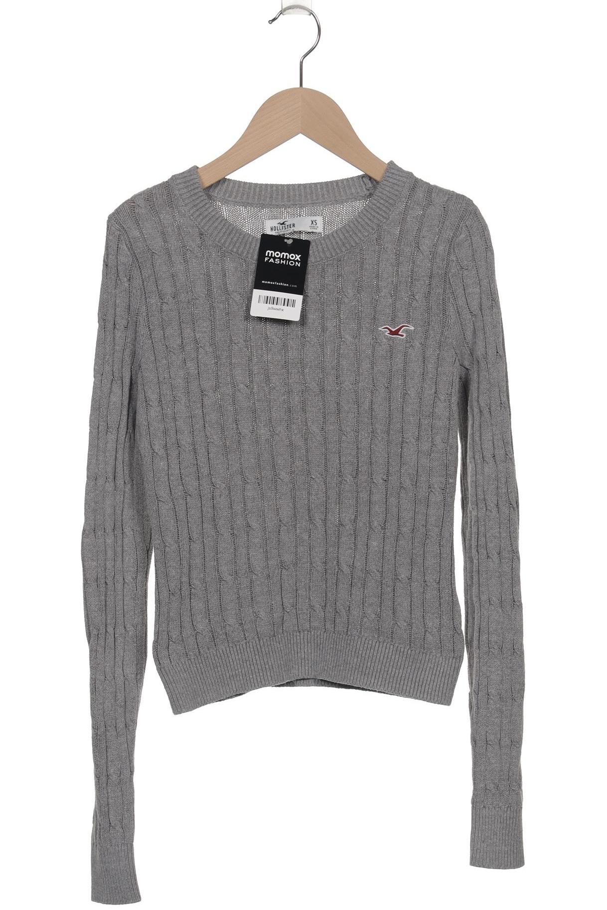 

Hollister Damen Pullover, grau, Gr. 34