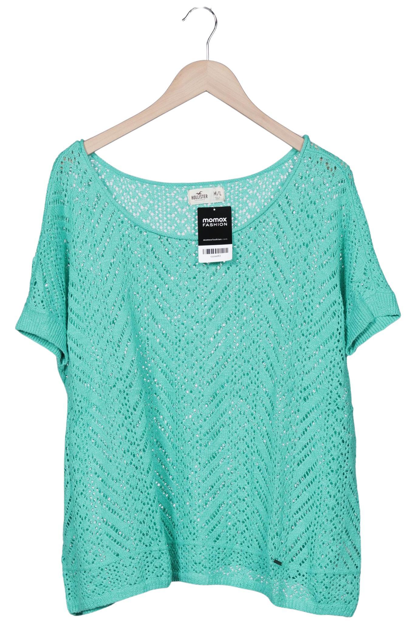 

Hollister Damen Pullover, türkis, Gr. 38