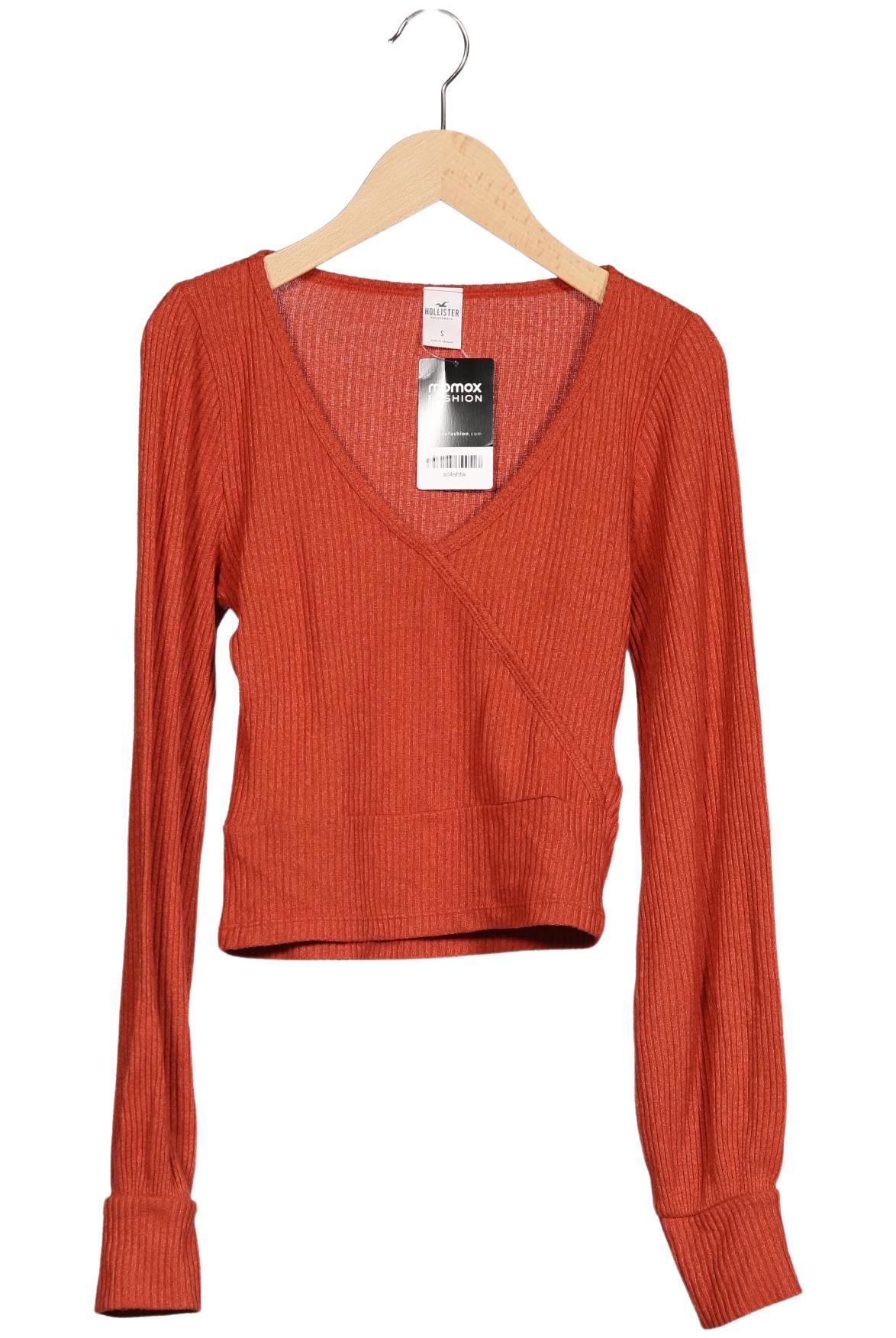 

Hollister Damen Pullover, orange, Gr. 36