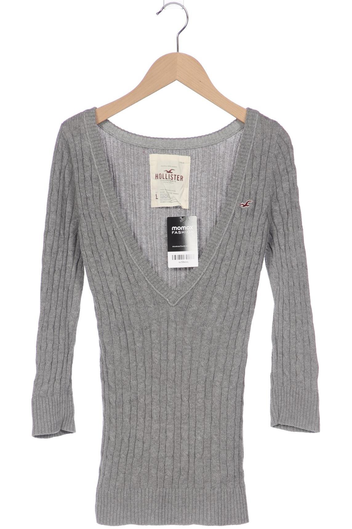 

Hollister Damen Pullover, grau, Gr. 42