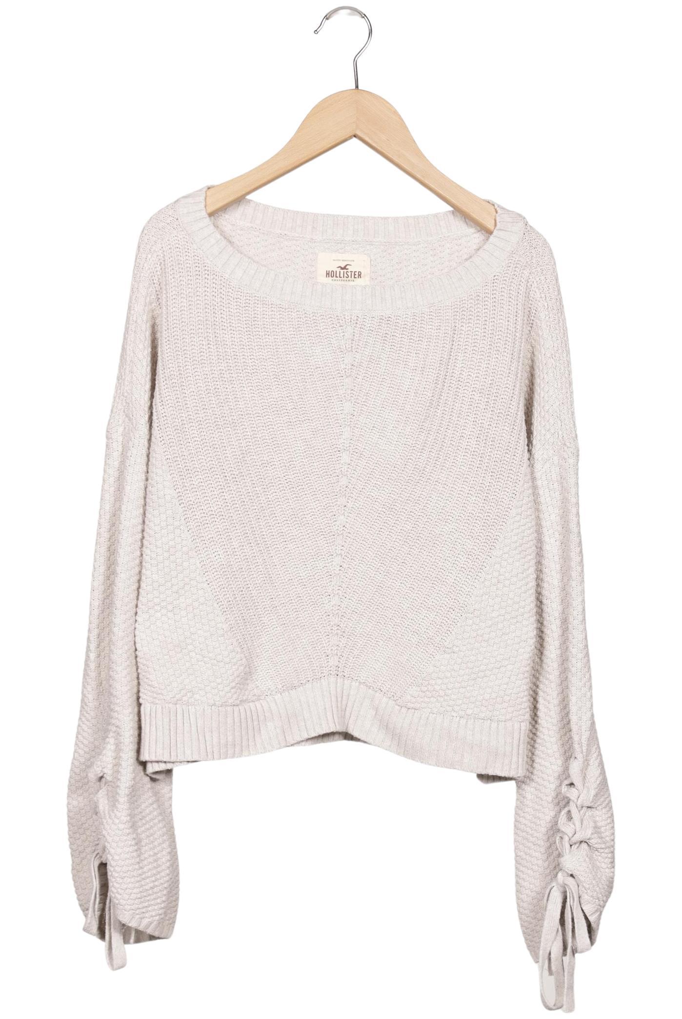 

Hollister Damen Pullover, cremeweiß, Gr. 36