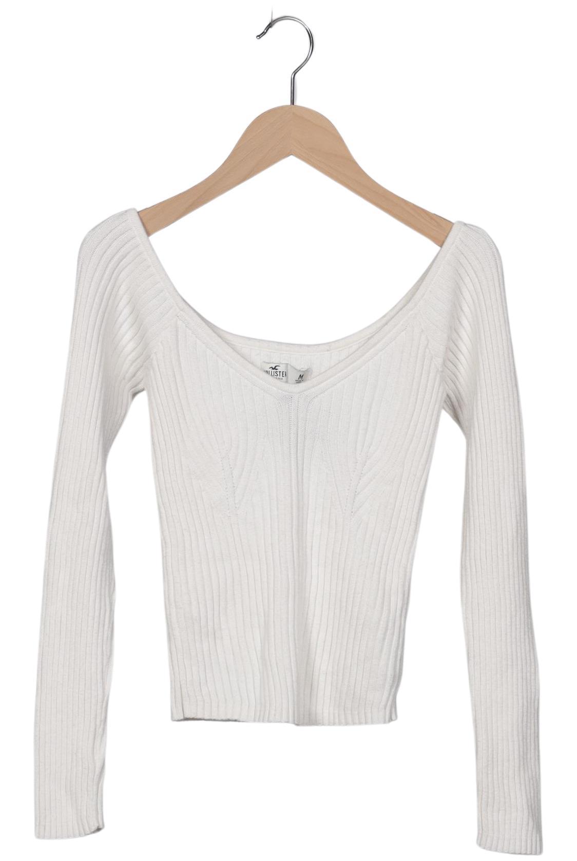 

Hollister Damen Pullover, cremeweiß, Gr. 38