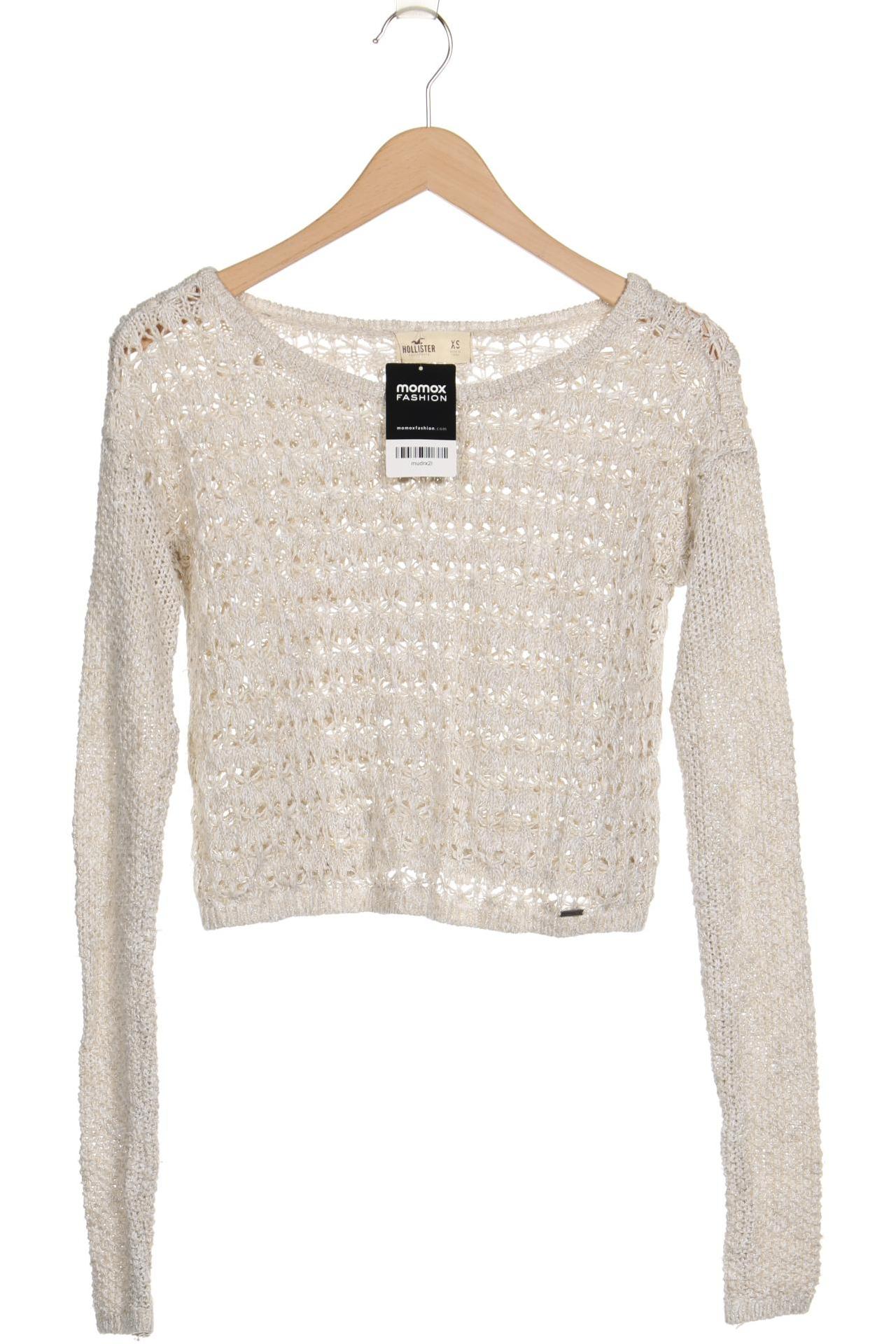 

Hollister Damen Pullover, cremeweiß, Gr. 34