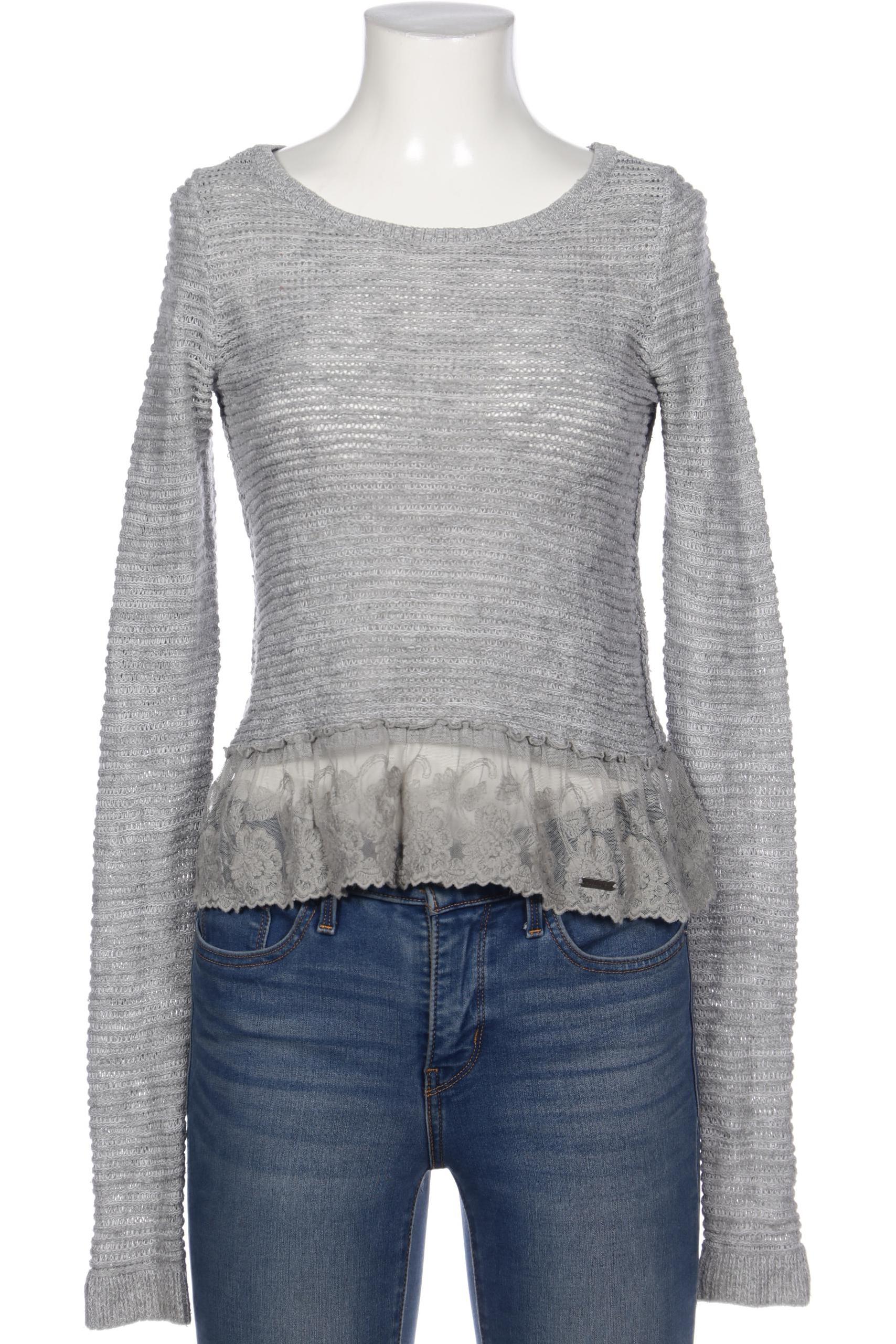 

Hollister Damen Pullover, grau