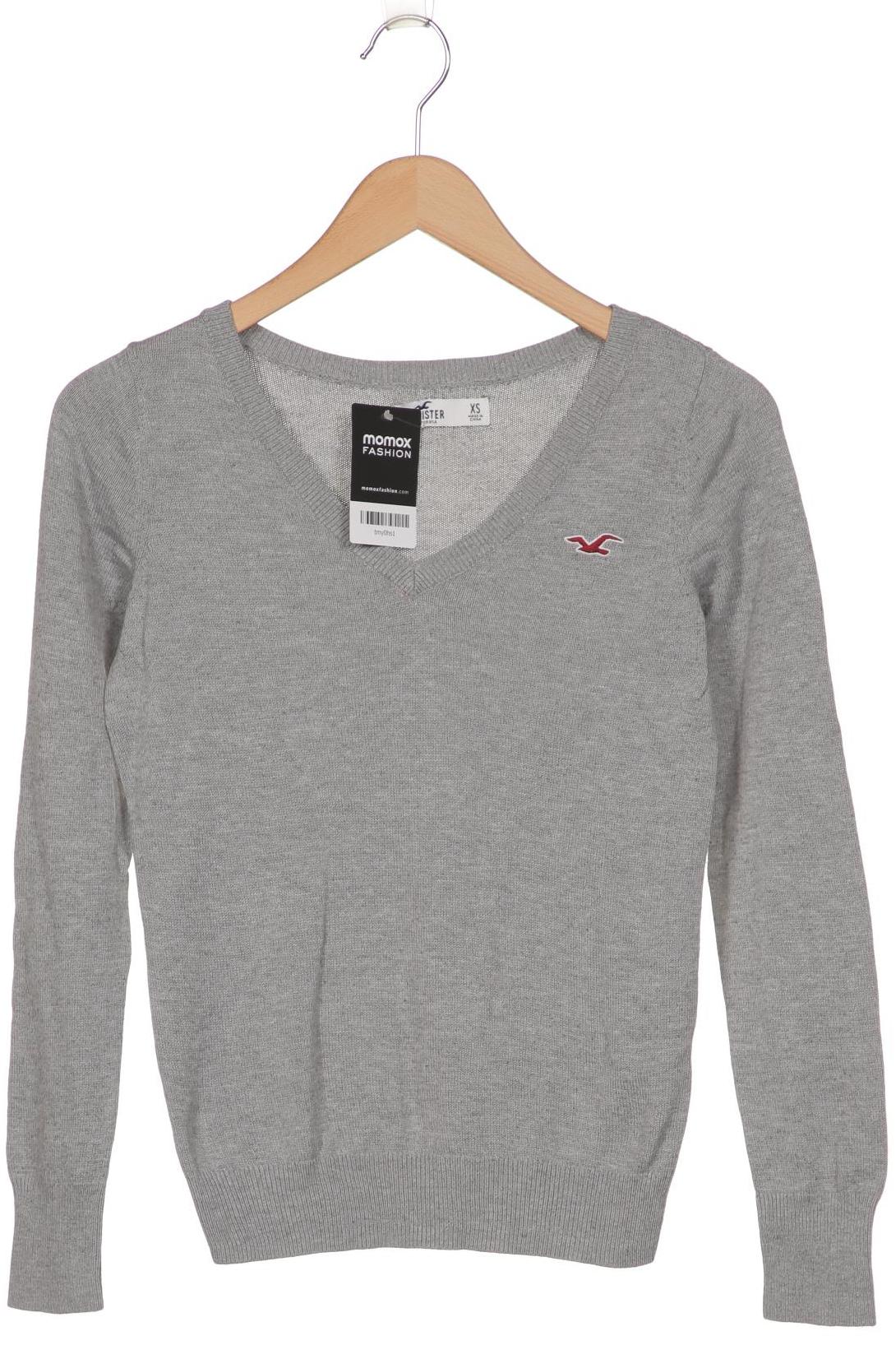 

Hollister Damen Pullover, grau