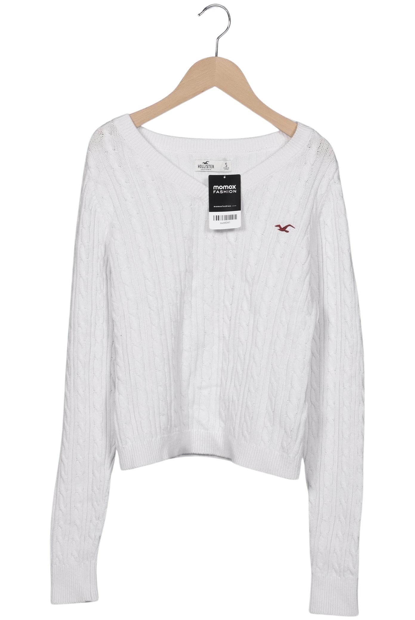 

Hollister Damen Pullover, weiß, Gr. 36