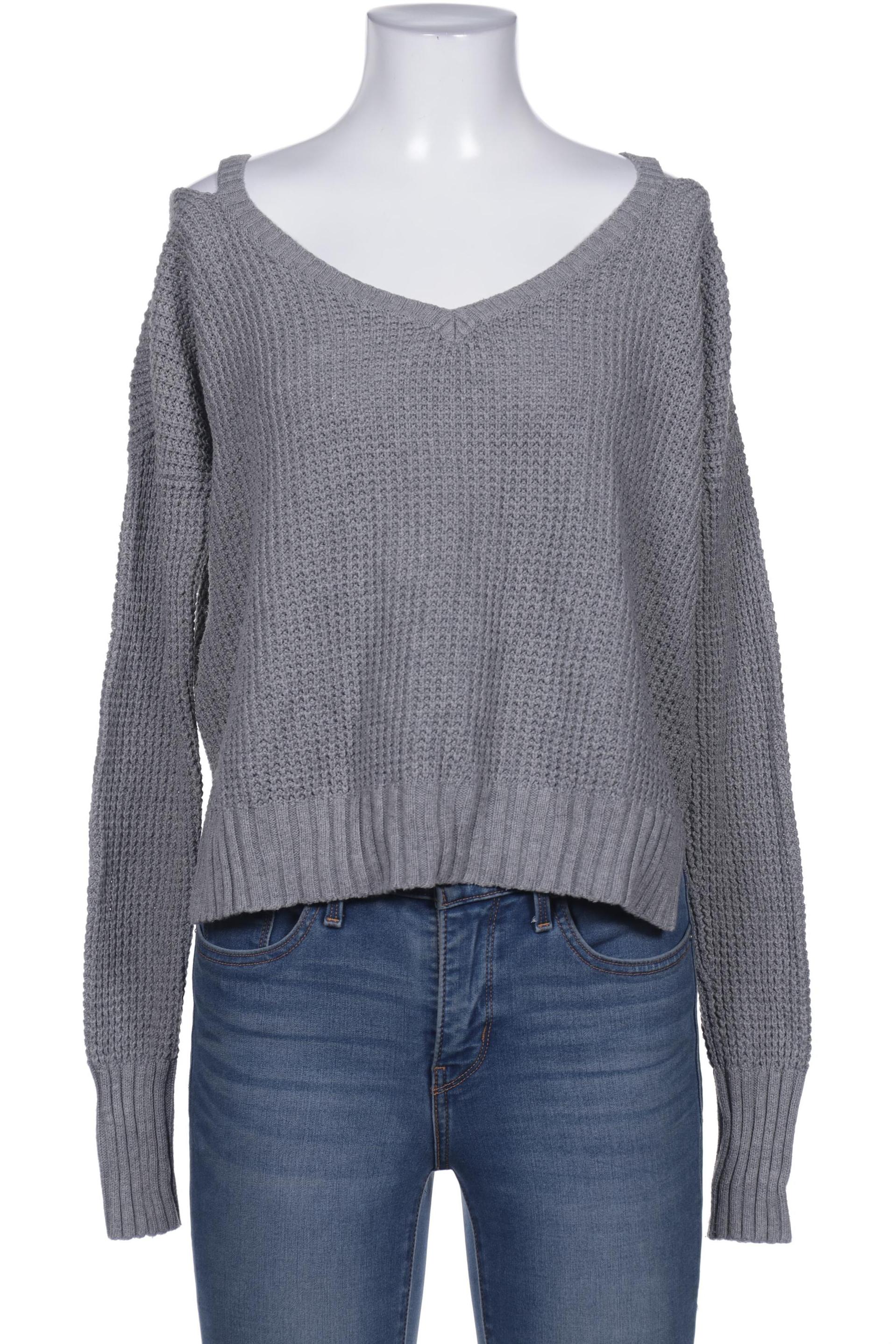 

Hollister Damen Pullover, grau