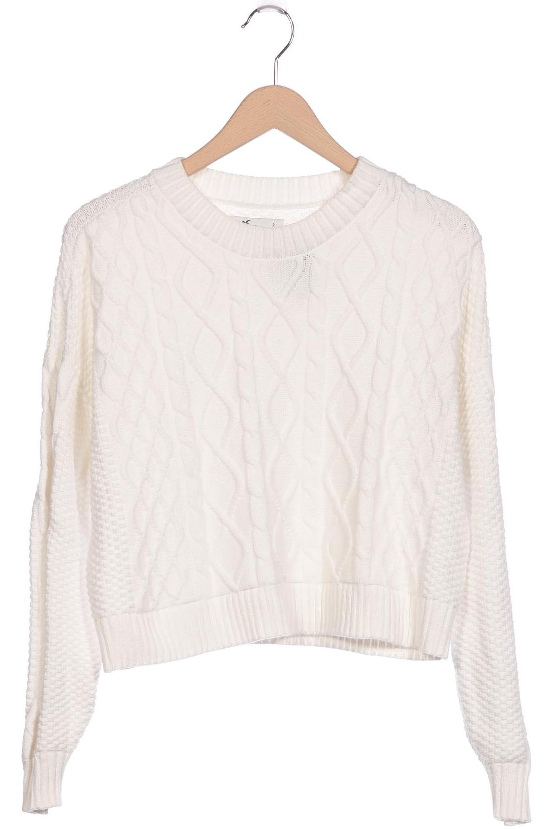 

Hollister Damen Pullover, weiß, Gr. 36