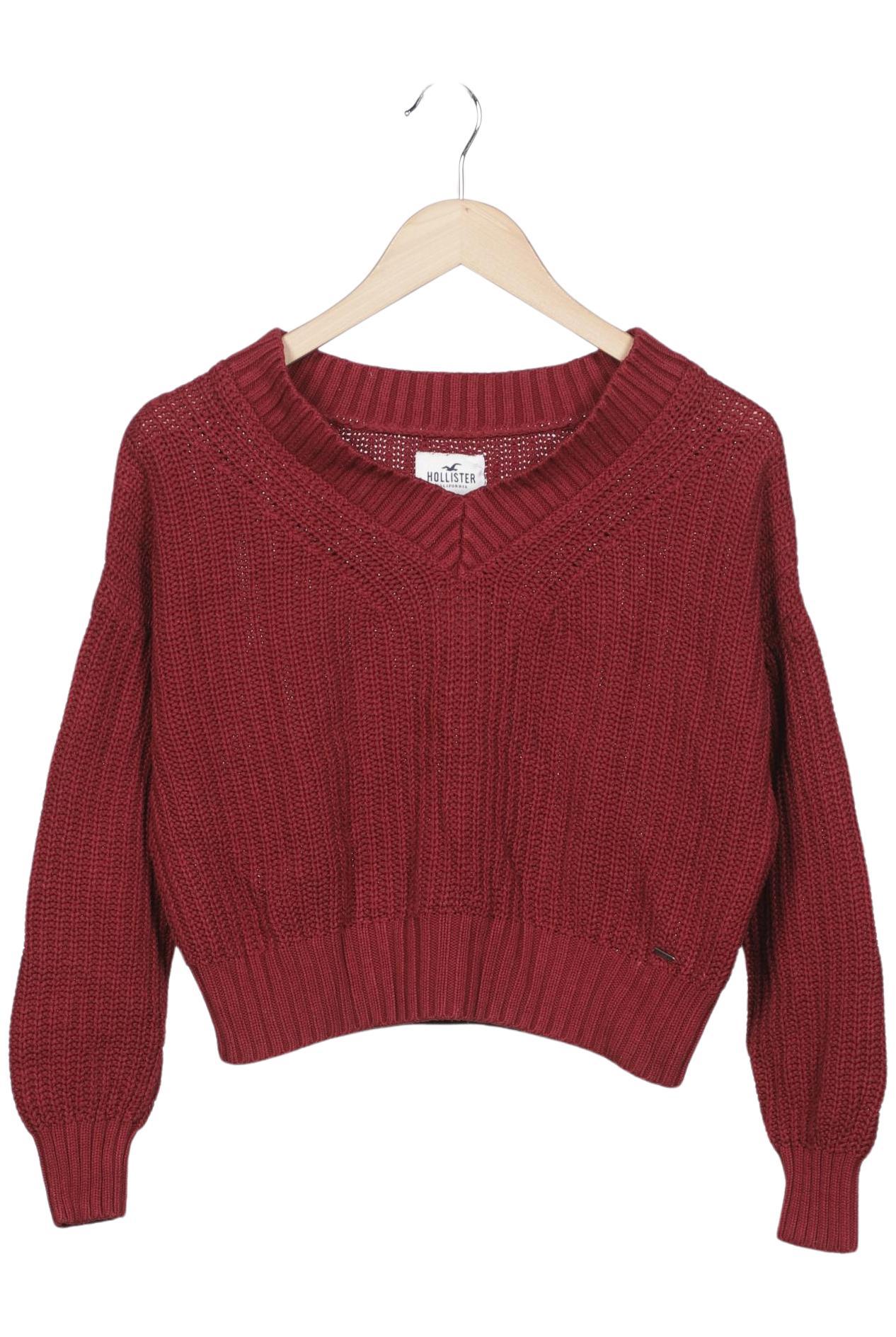 

Hollister Damen Pullover, rot, Gr. 36