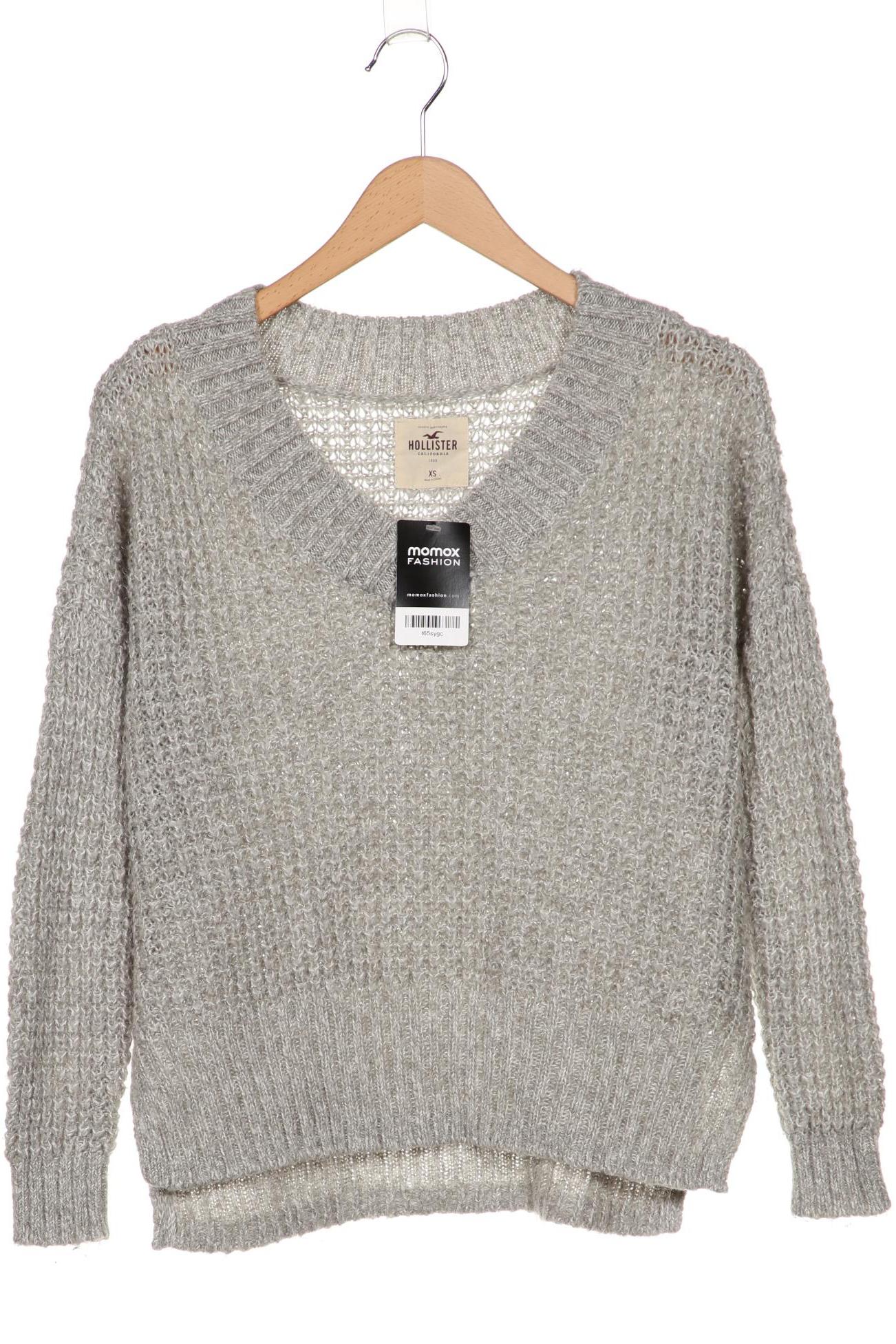 

Hollister Damen Pullover, grau
