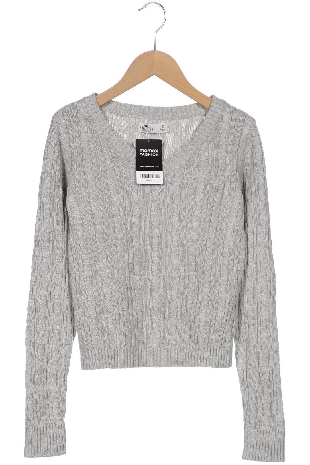 

Hollister Damen Pullover, grau