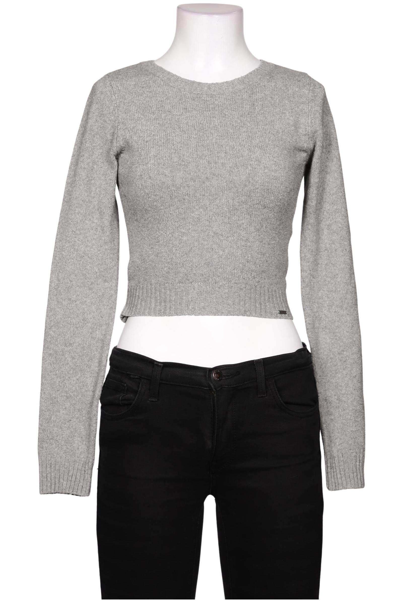 

Hollister Damen Pullover, grau, Gr. 34