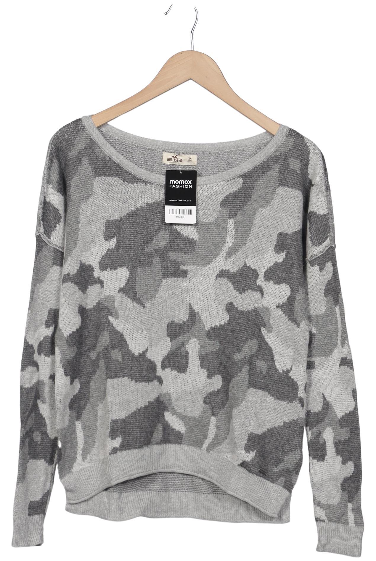 

Hollister Damen Pullover, grau, Gr. 34