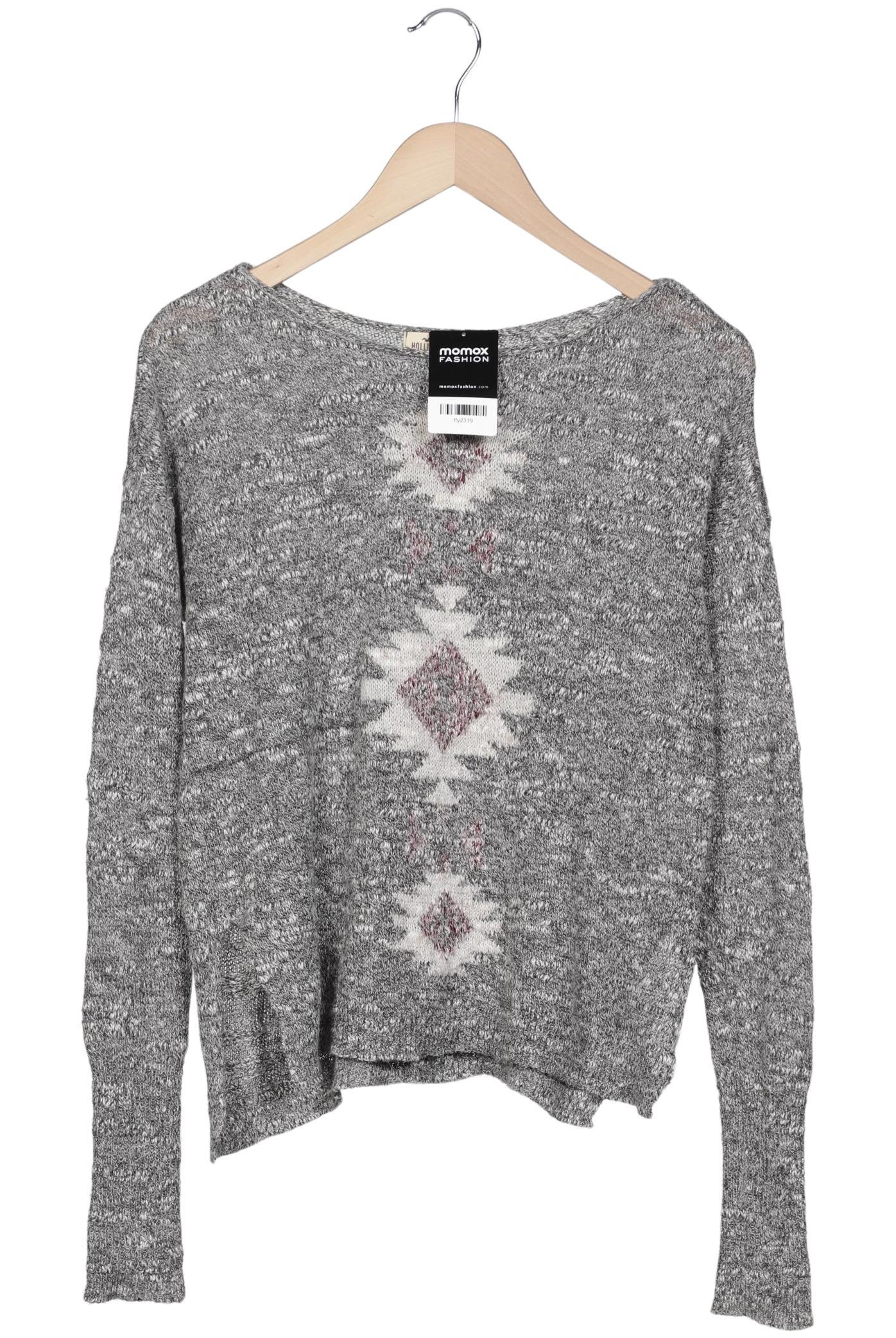 

Hollister Damen Pullover, grau, Gr. 34