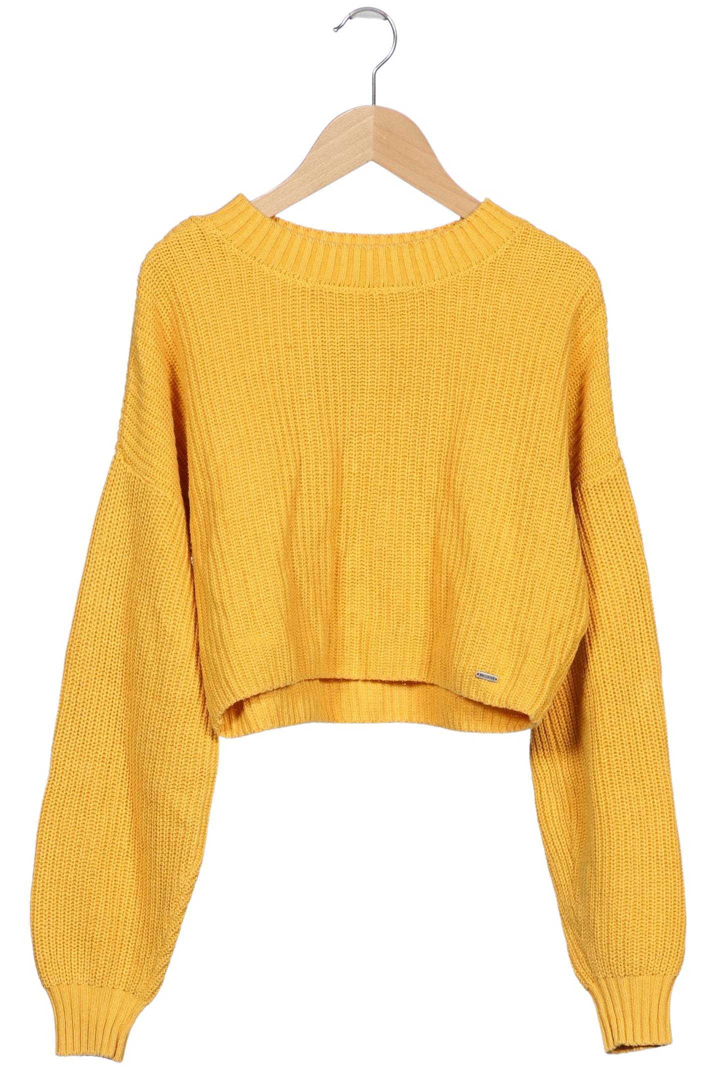 

Hollister Damen Pullover, gelb, Gr. 34