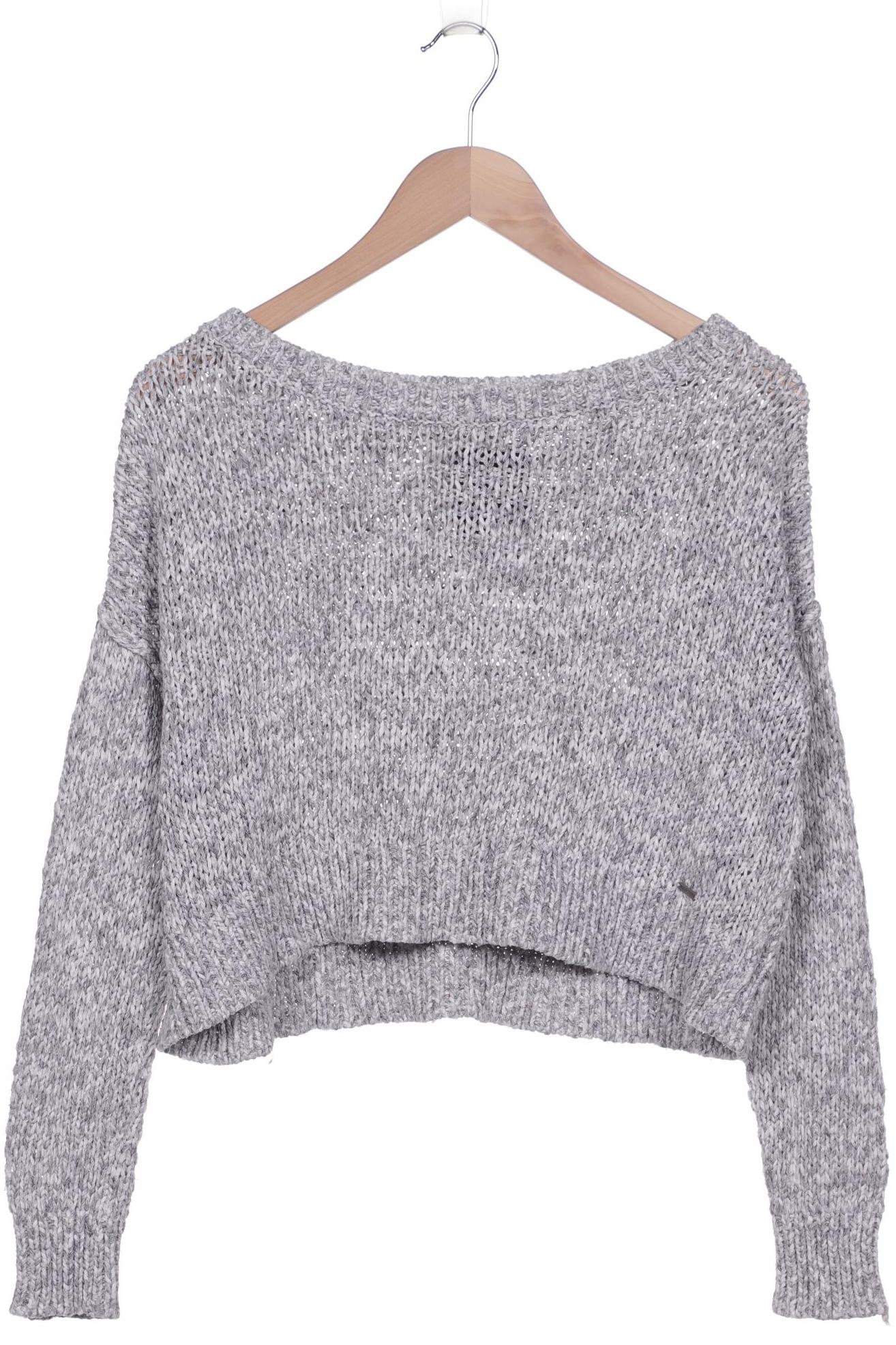 

Hollister Damen Pullover, grau