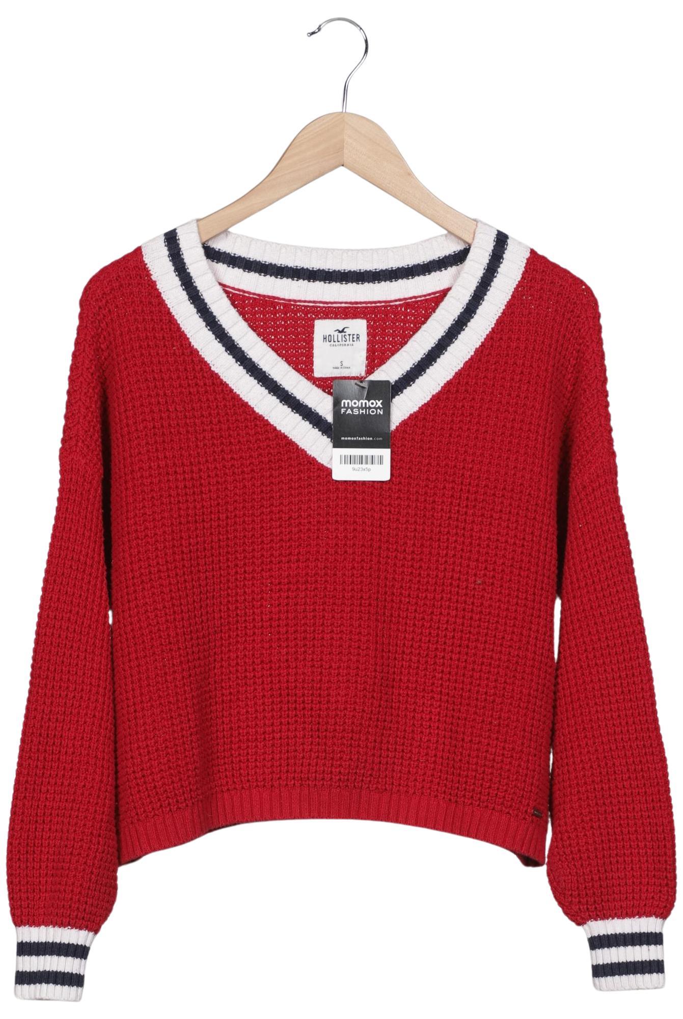 

Hollister Damen Pullover, rot, Gr. 36