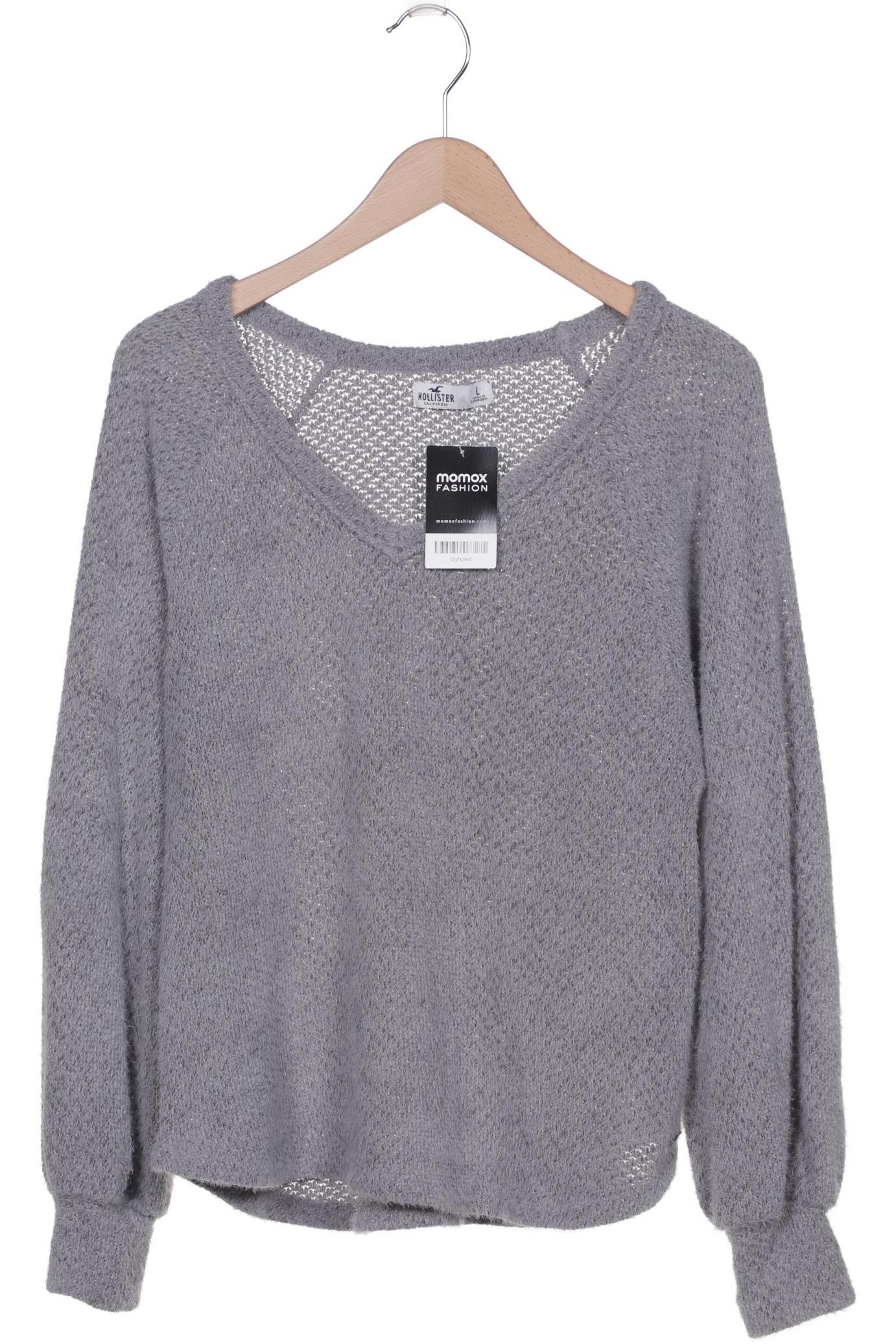 

Hollister Damen Pullover, grau